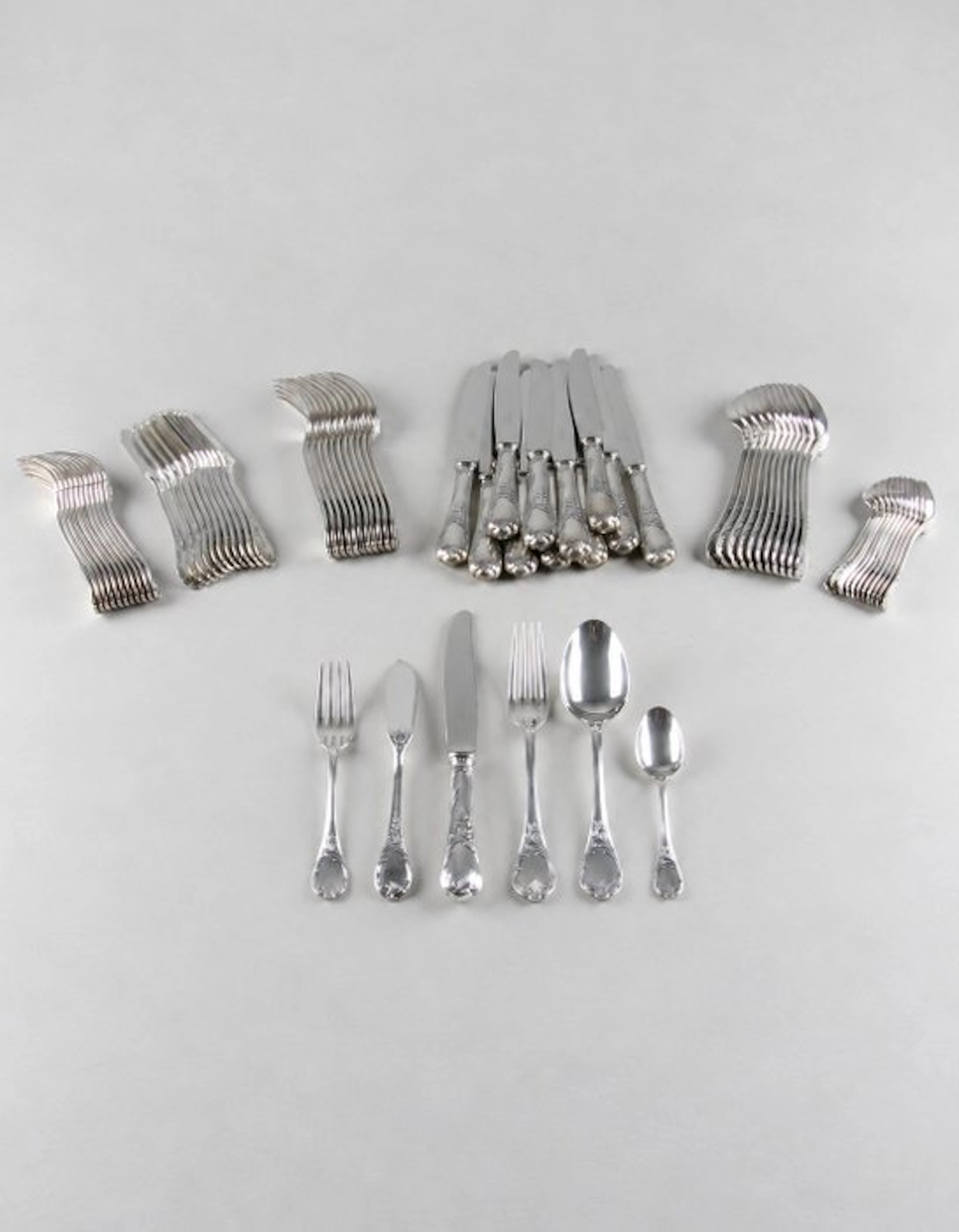 Christofle - Cutlery set (72) - Marly - Silverplated