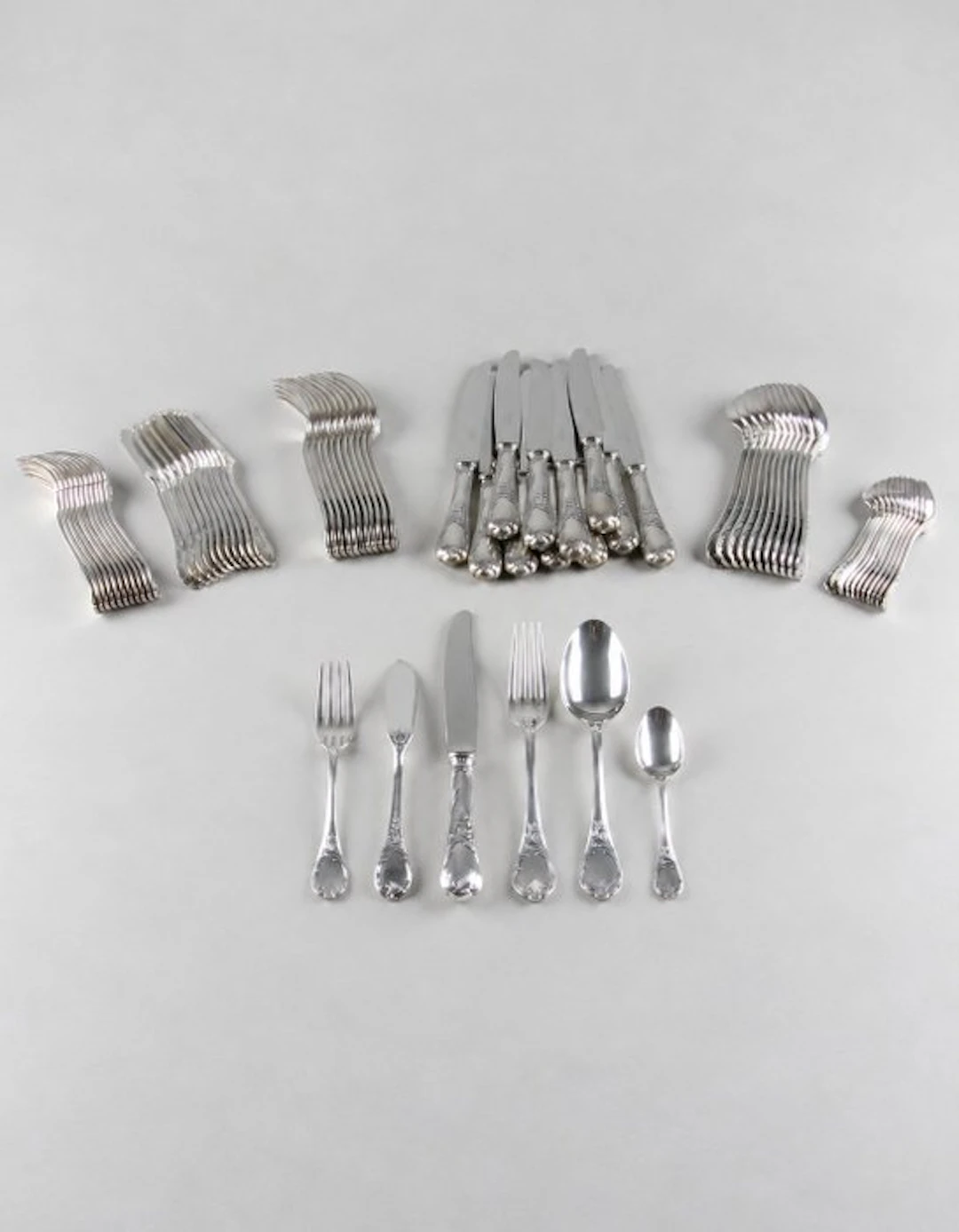 Christofle - Cutlery set (72) - Marly - Silverplated