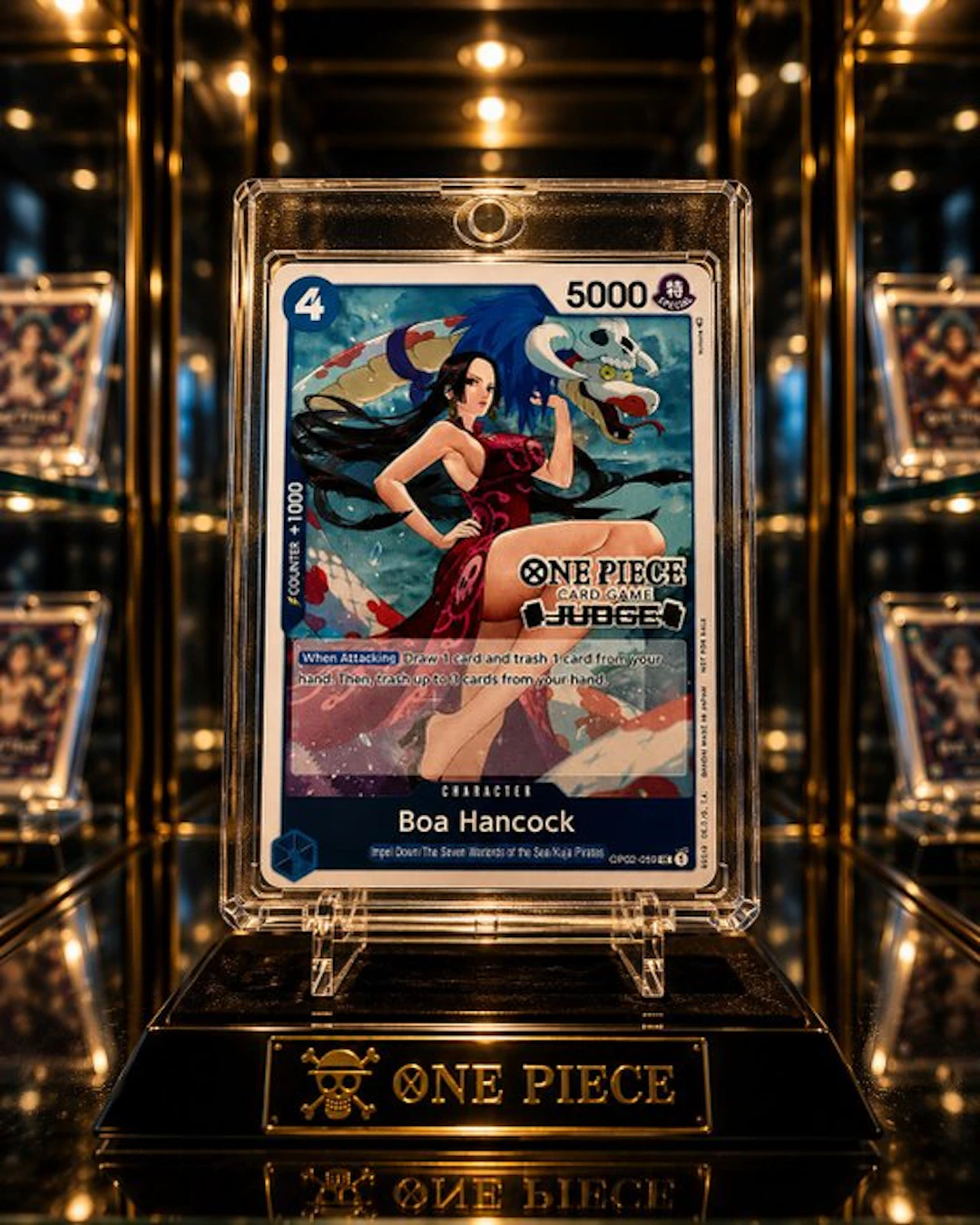 Bandai - 1 Card - One Piece - Boa Hancock OP-06-059 Foil