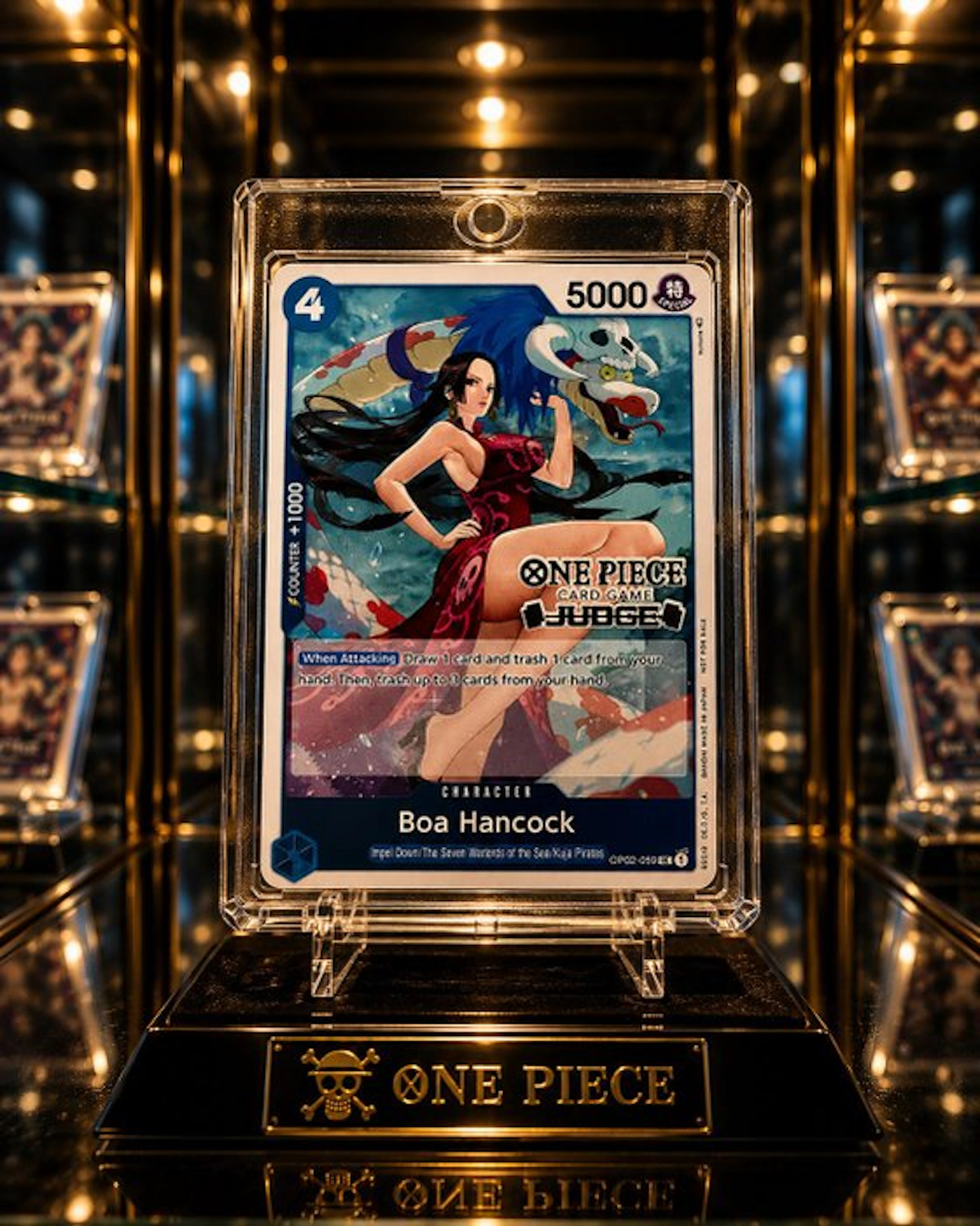 Bandai - 1 Card - One Piece - Boa Hancock OP-06-059 Foil