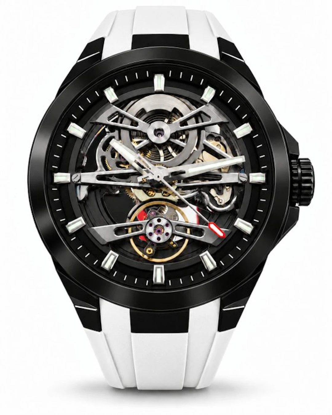 AKOR Le Locle - Noxium 01 White — Automatic Skeleton...
