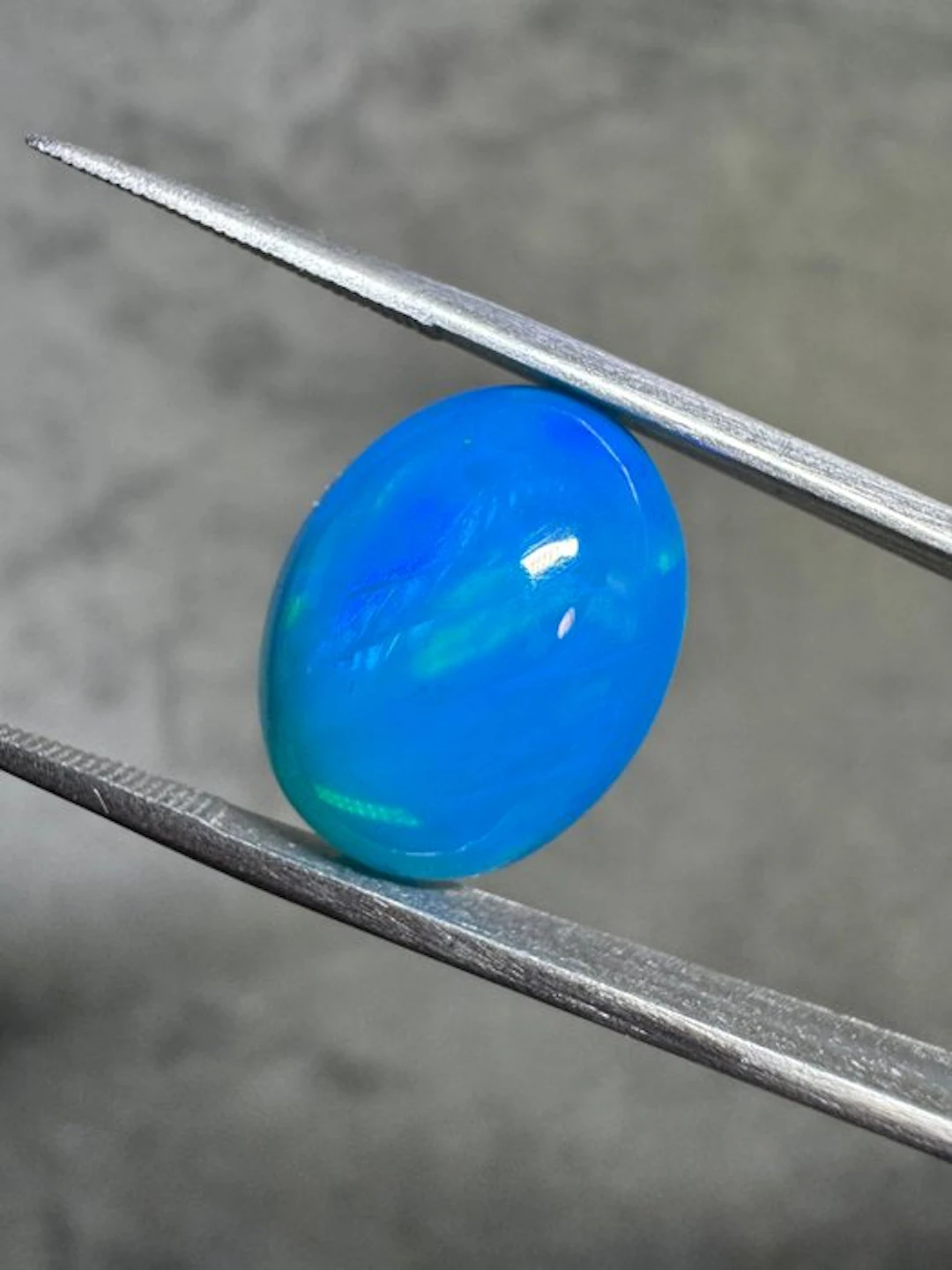 Natural Ethiopian blue opal