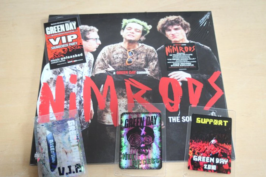Green Day - Nimrods OST (Woodstock Mud Vinyl) + Backstage...