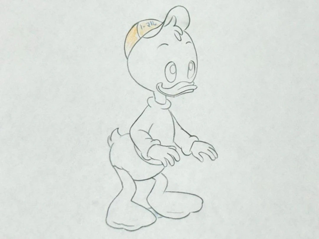 Walt Disney, 1987/90 - Original Animation Drawing - Ducktales