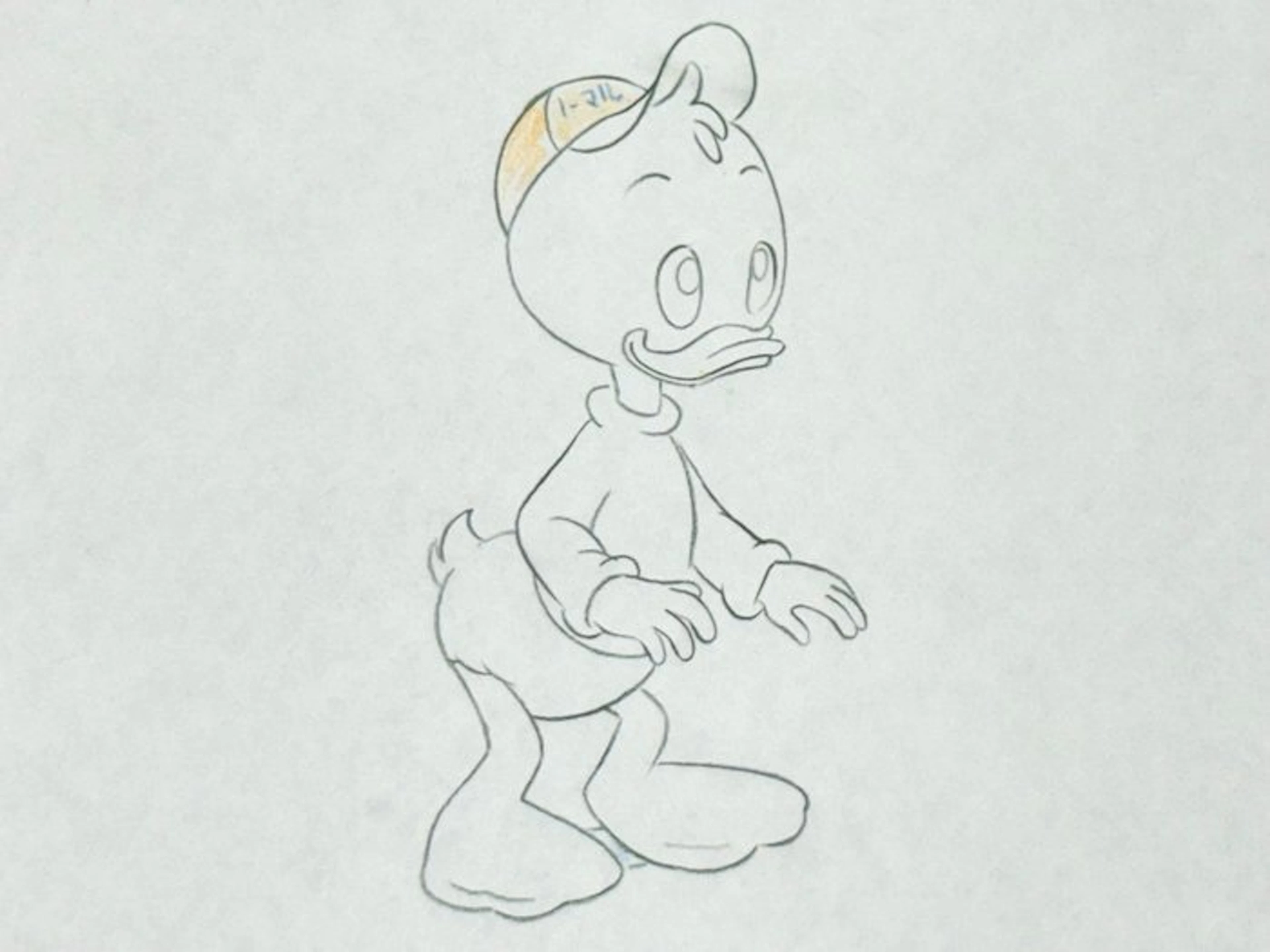 Walt Disney, 1987/90 - Original Animation Drawing - Ducktales
