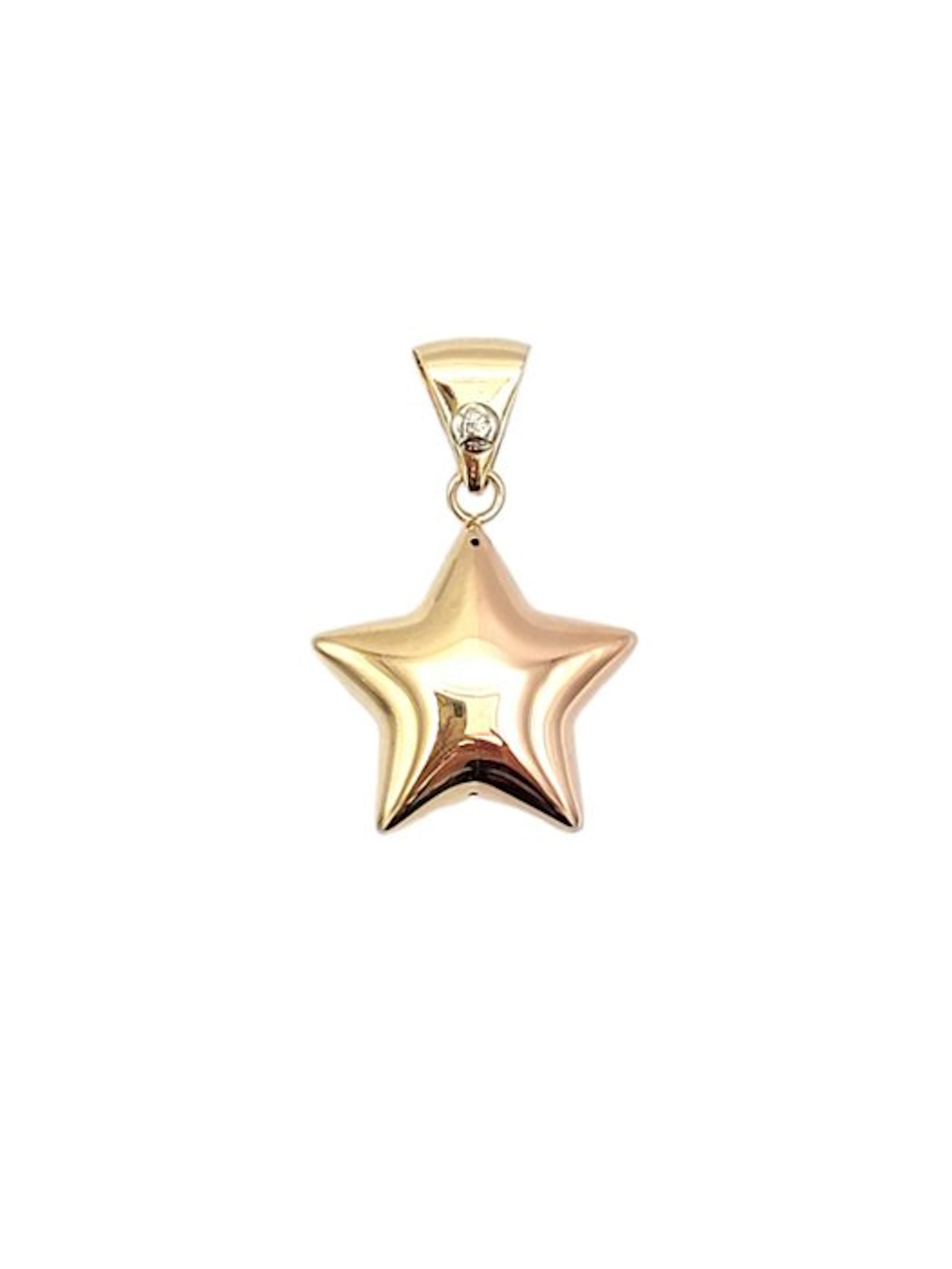 Pendant - 18 kt. Yellow gold, White gold