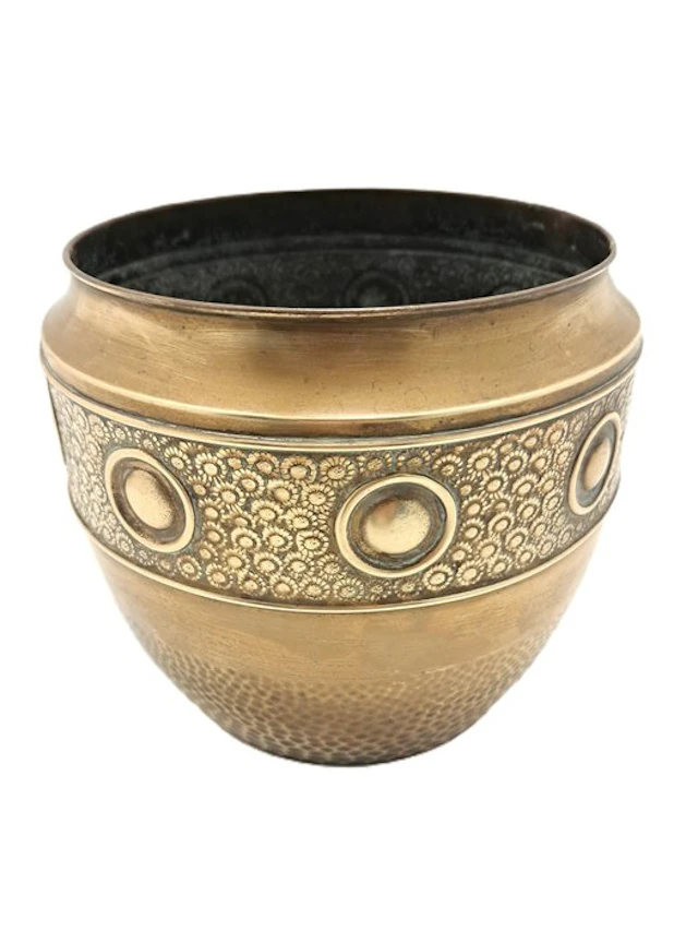 Flower pot - Brass
