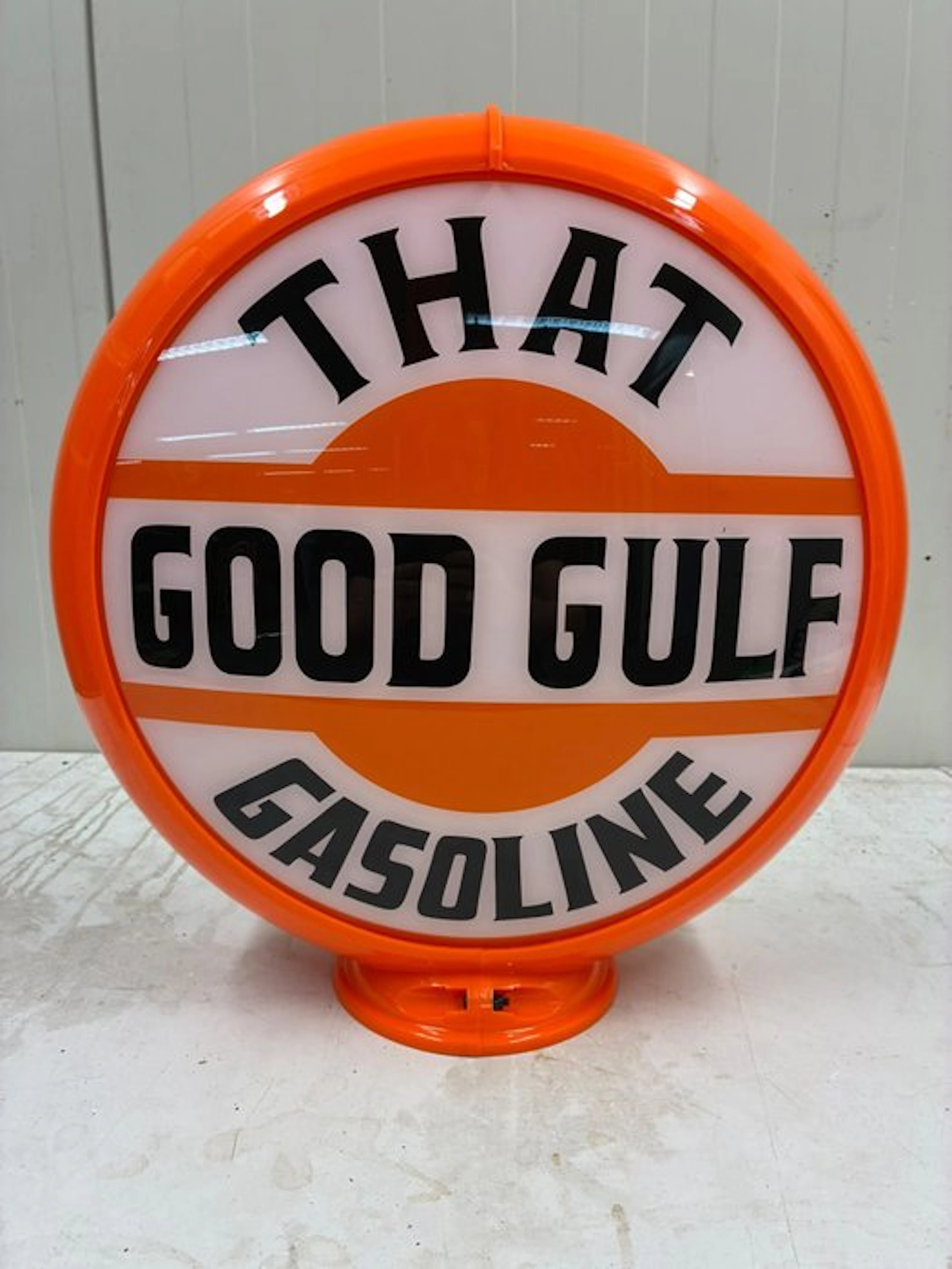 Petrol pump - Gulf - Good Gulf Gasoline – Glazen...