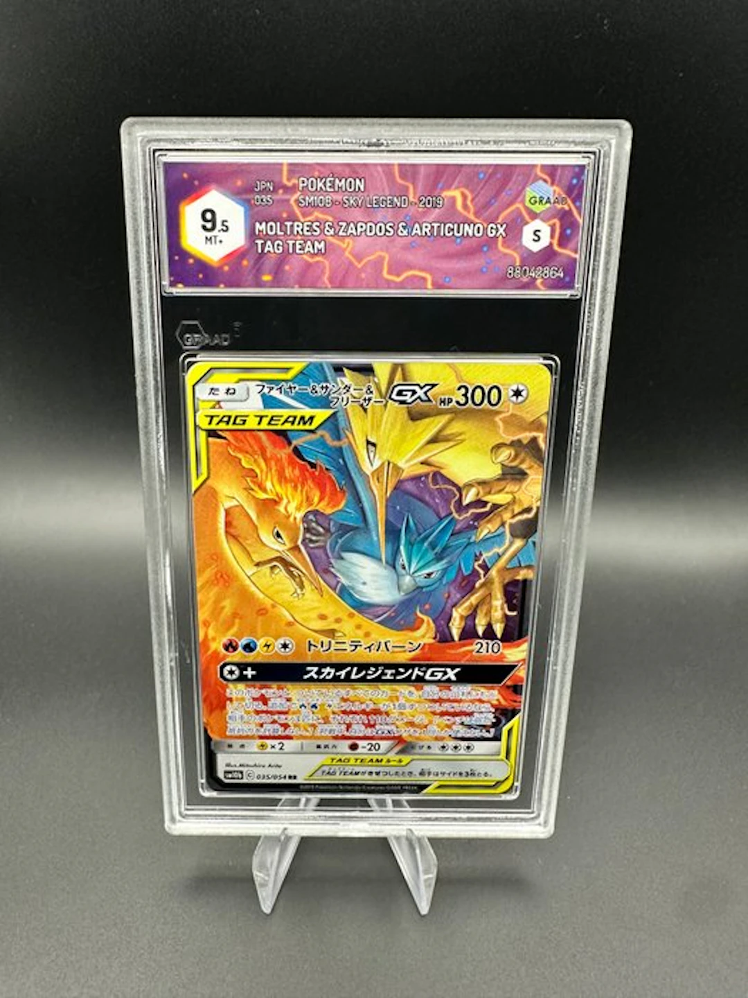 Pokémon - 1 Graded card - Moltres