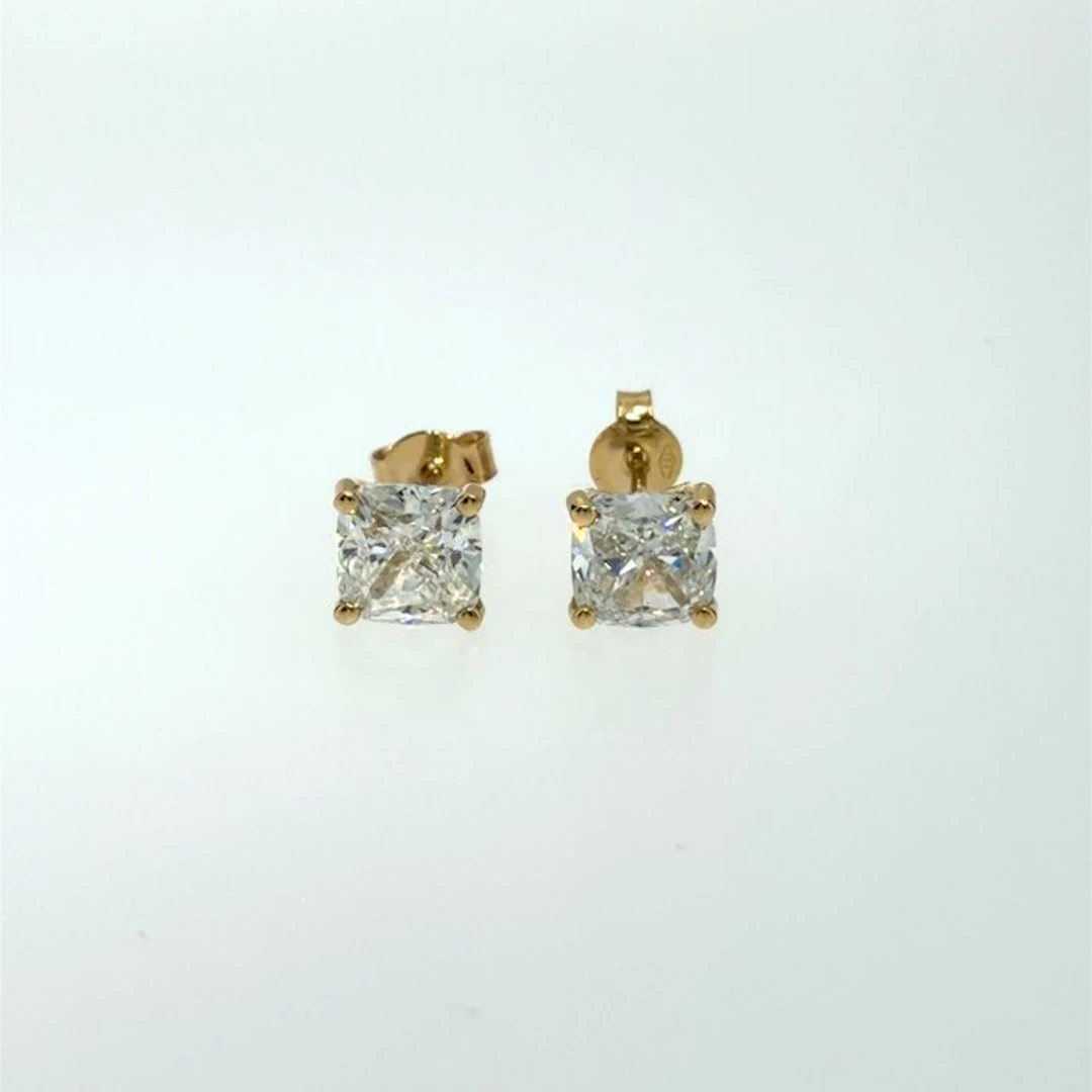 No reserve price - Earrings - 14 kt
