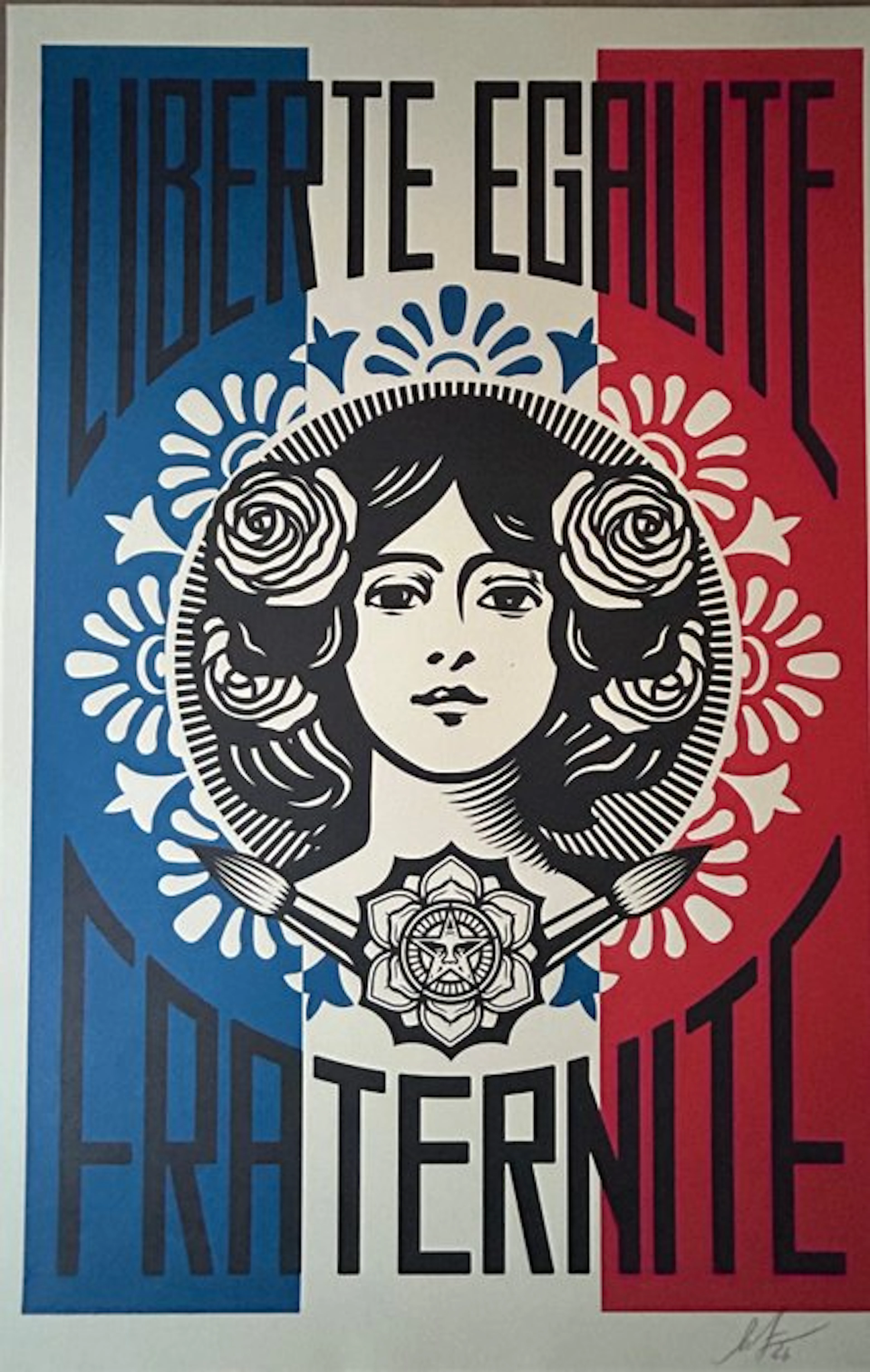 Shepard Fairey (OBEY) - Liberté Égalité Fraternité