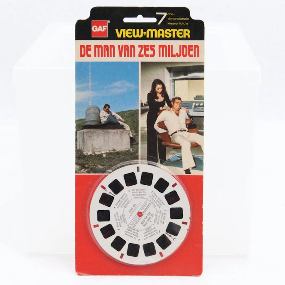 GAF - DE MAN VAN ZES MILJOEN - View-Master 3-D Viewmaster reel