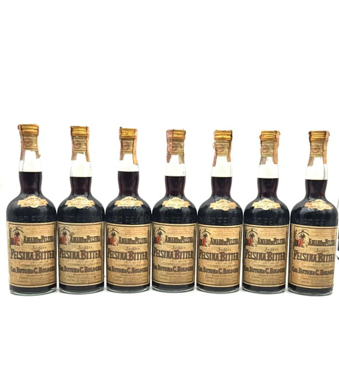 Buton - Amaro Felsina - b. 1980s - 75cl - 7 bottles