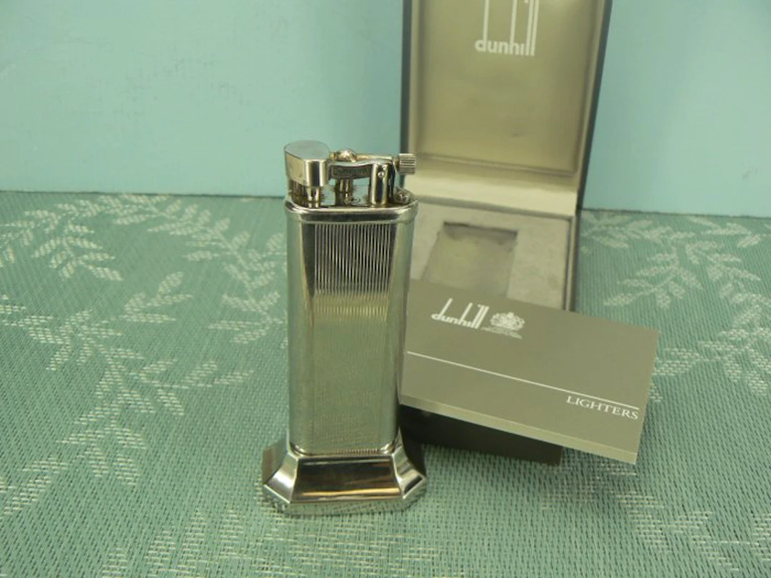 Dunhill - Unique - Pocket lighter - Silver plated