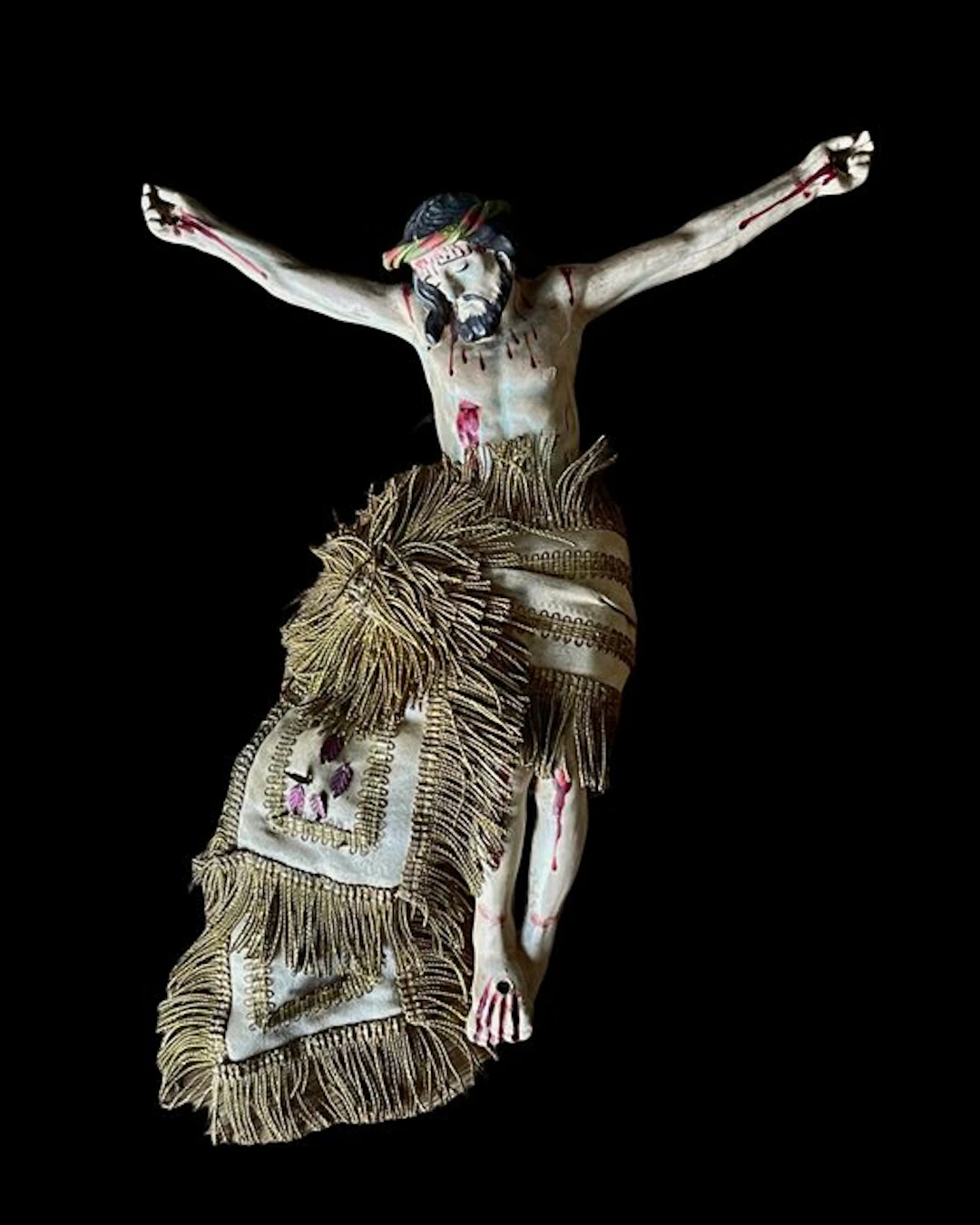 Crucifix - Wood - 1930-1940