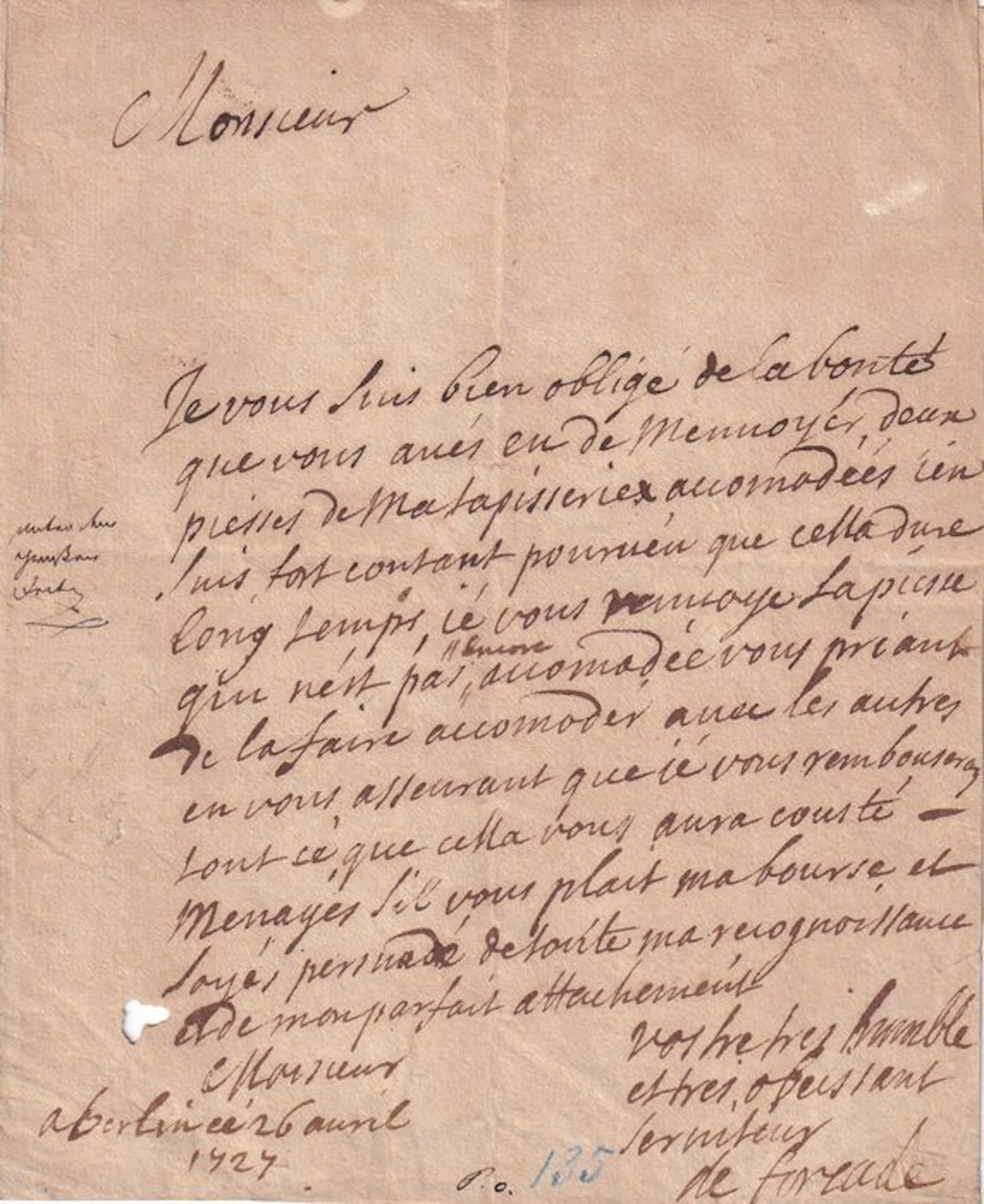 General Friedrich Wilhelm von Forcade (Preußen)...