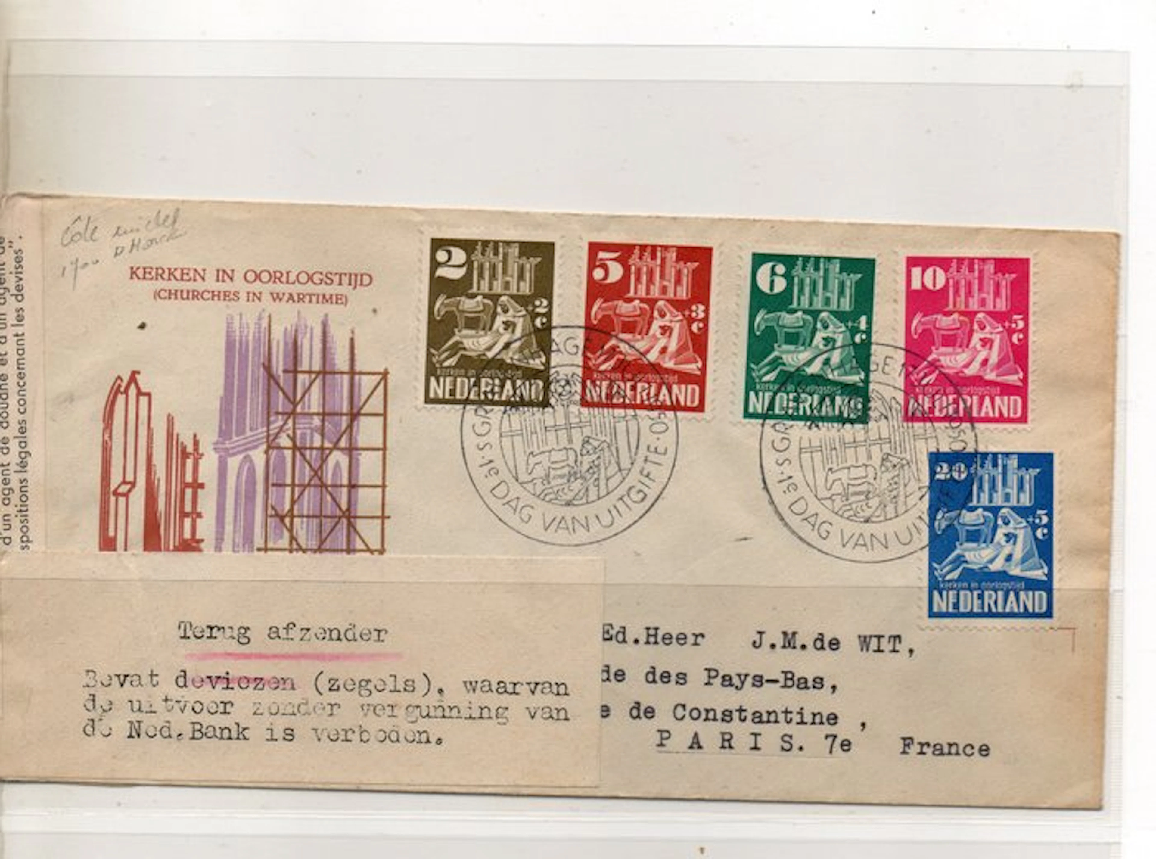 Netherlands 1950 - Nos