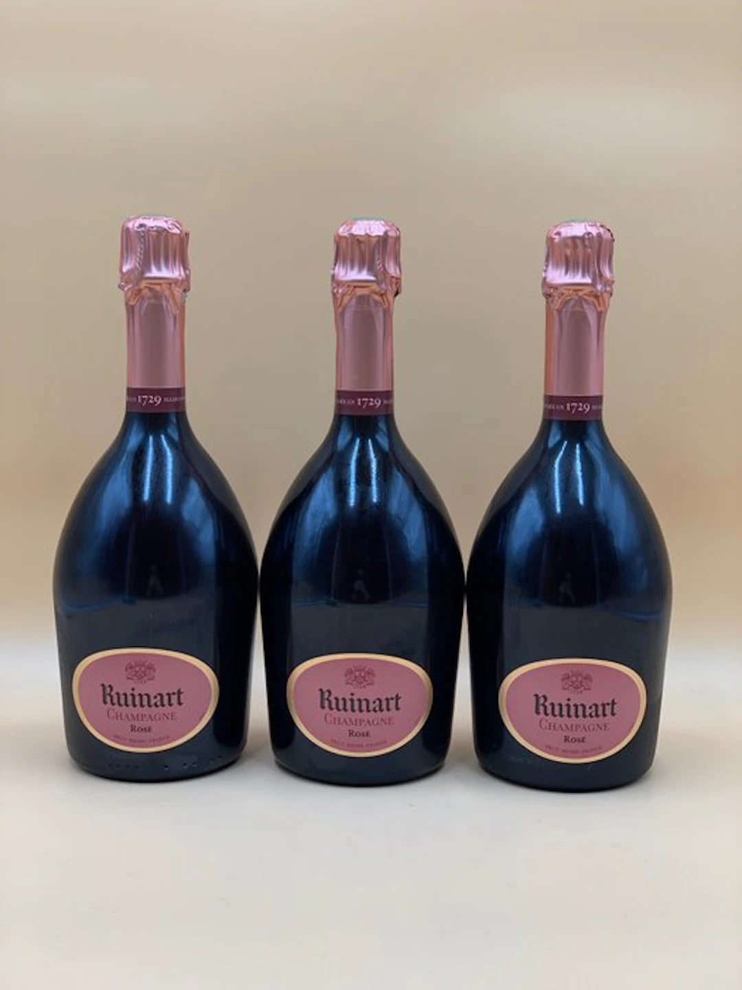 Ruinart, Rosé - Champagne Brut - 3 Bottles (0.75L)