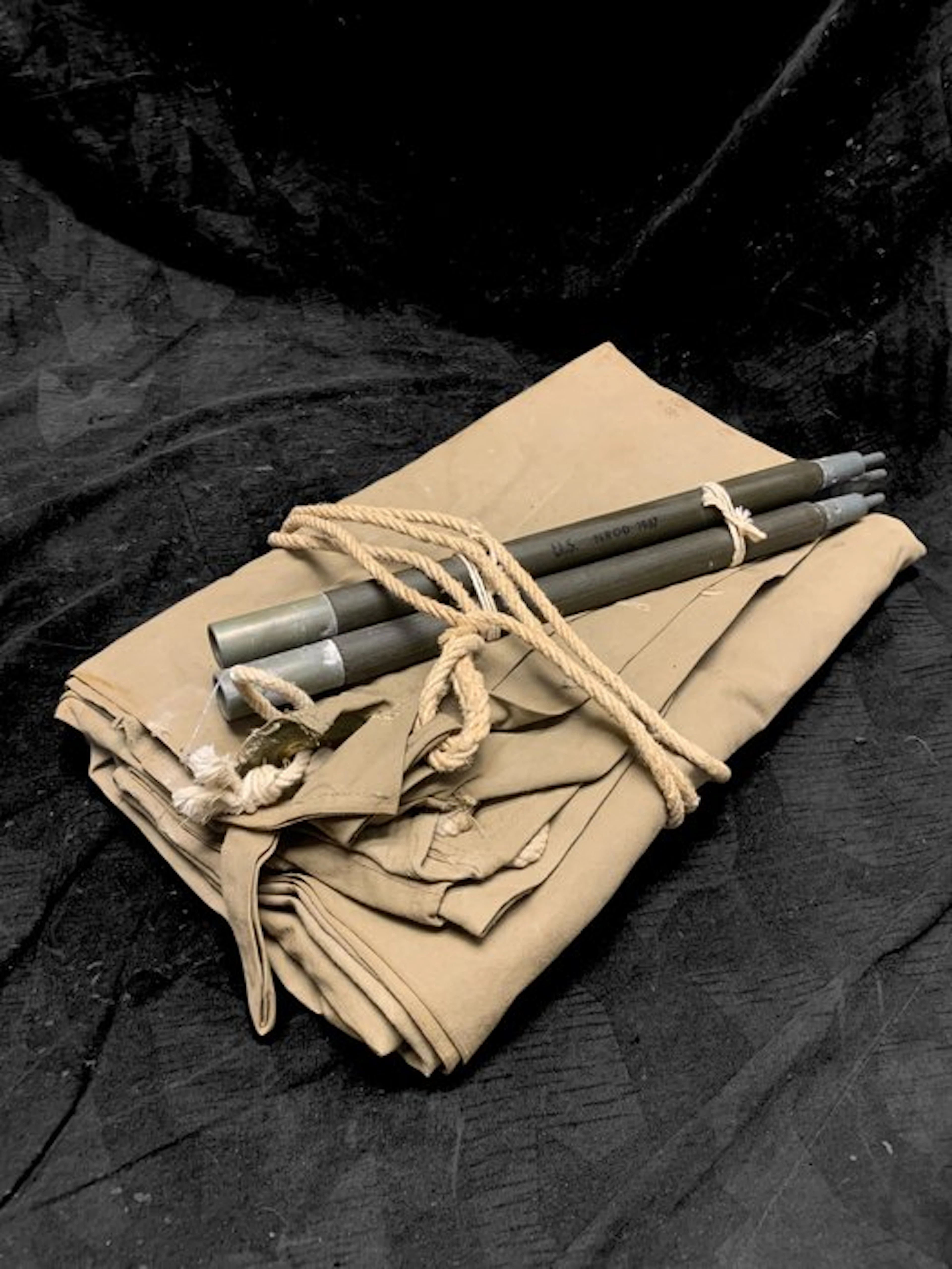 United States of America - US WWII half-tent shelter...