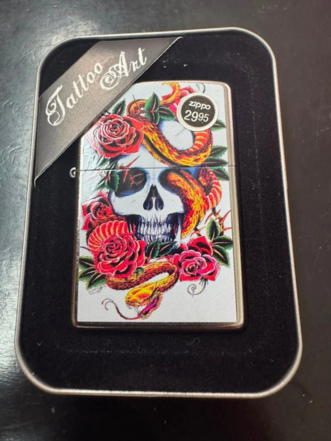 Zippo - No reserve price - Lighter - Steel (stainless)