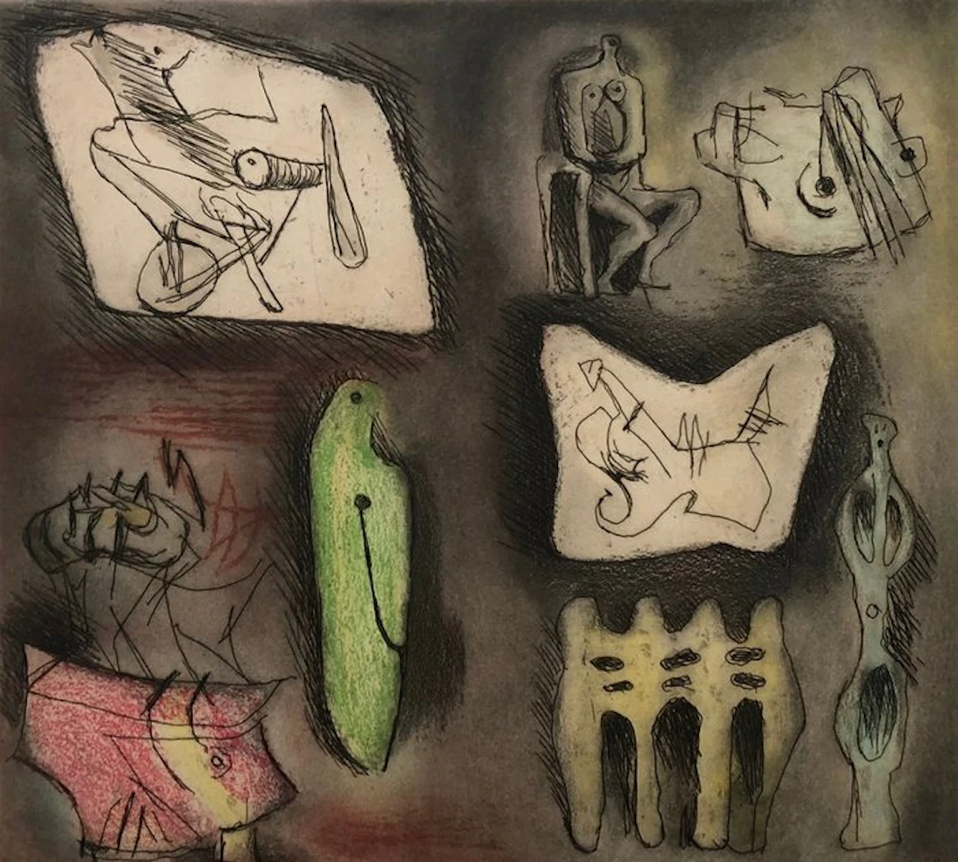 Henri Moore (1898-1986) - Block carving