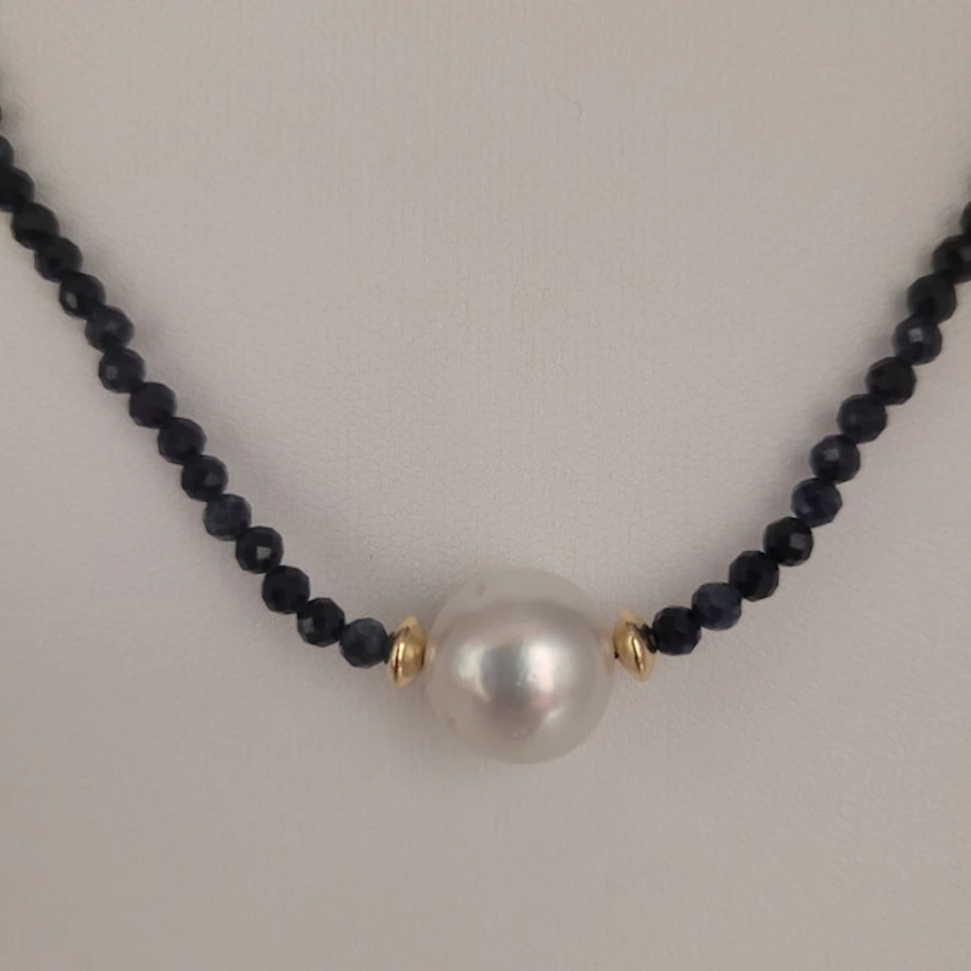 No reserve price - Necklace with pendant - 18 kt