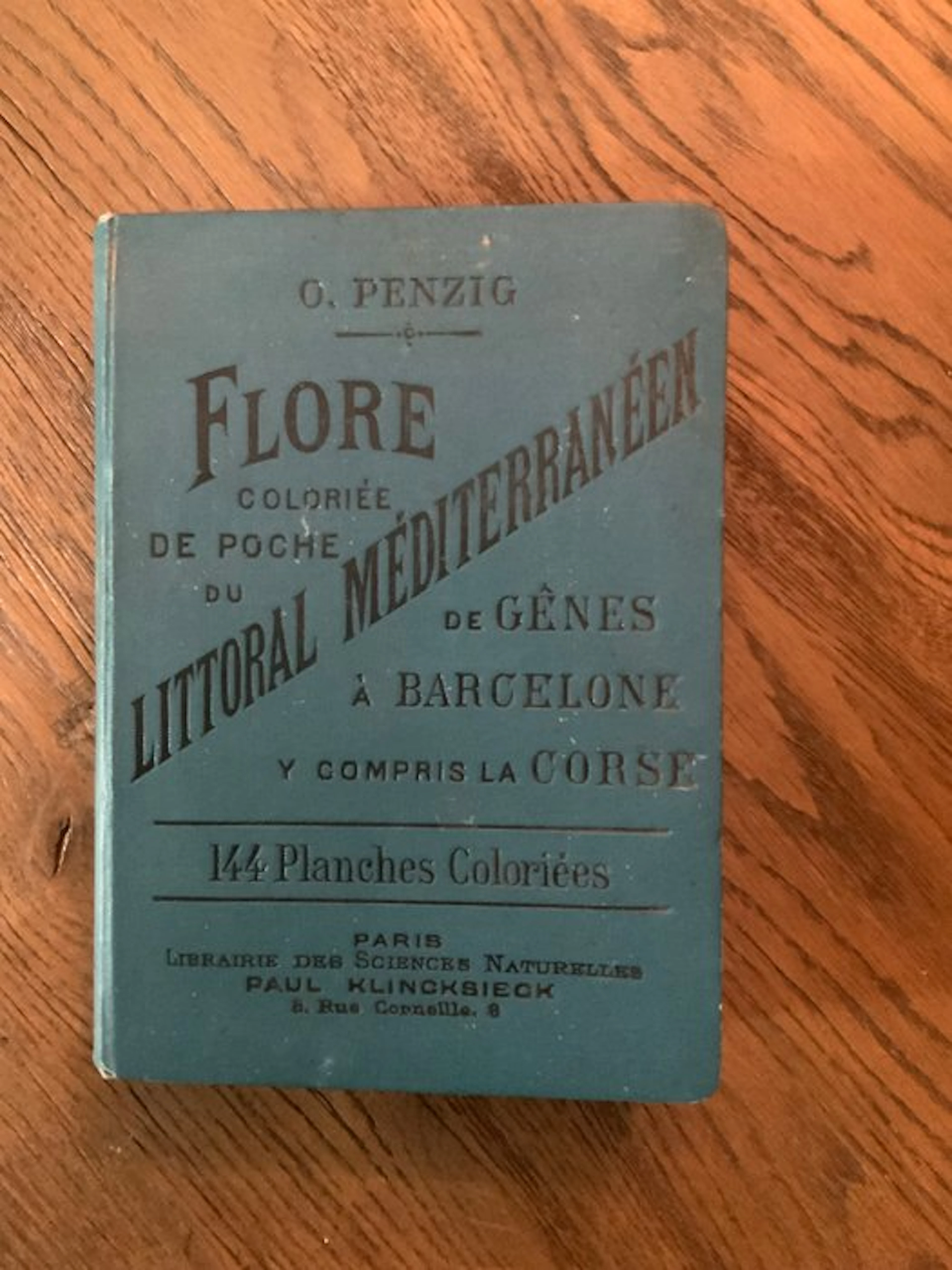 O. Penzig - Flore colorée de poche du littoral...