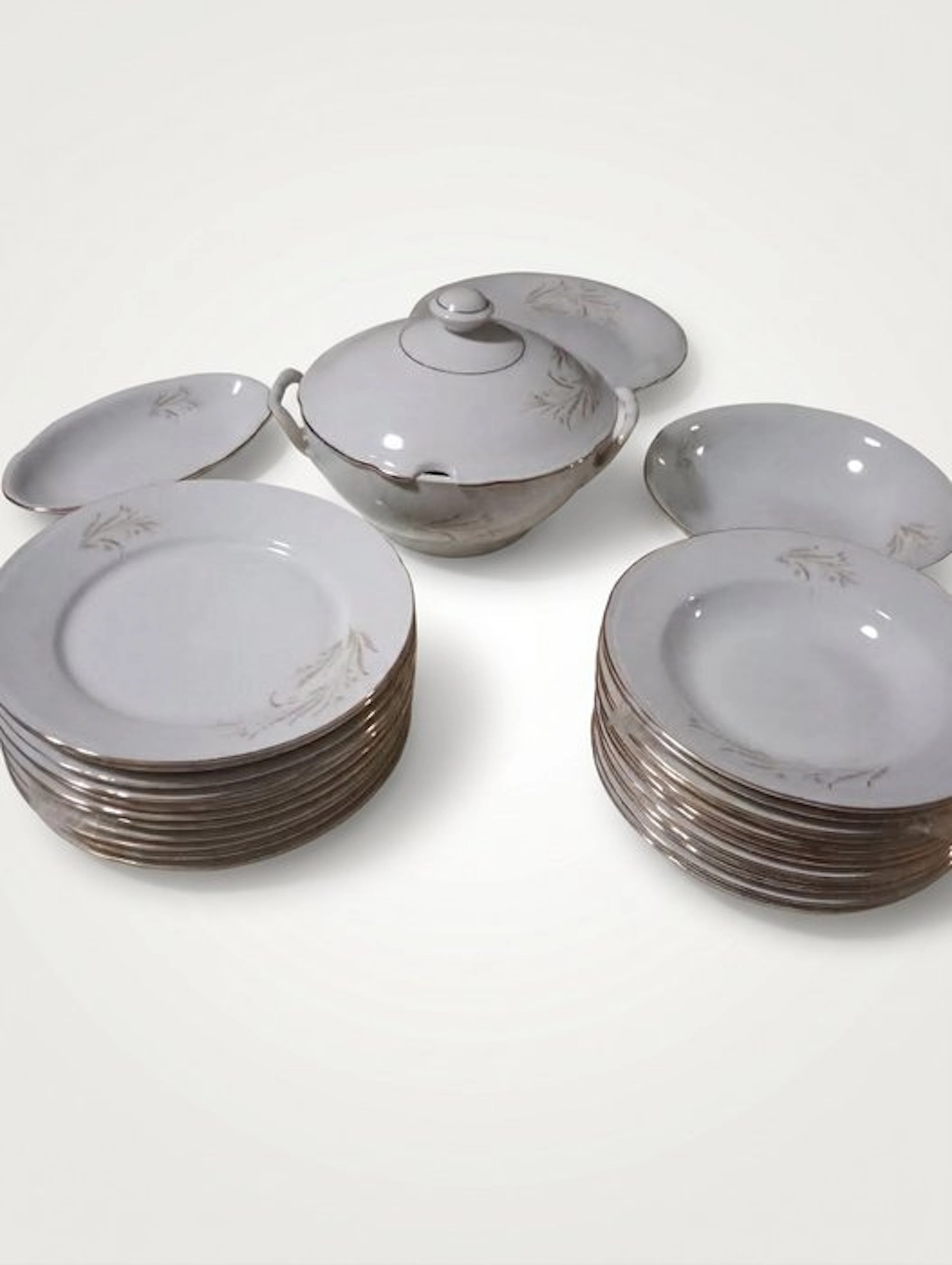 Plate (27) - Porcelain - Richard Ginori plates