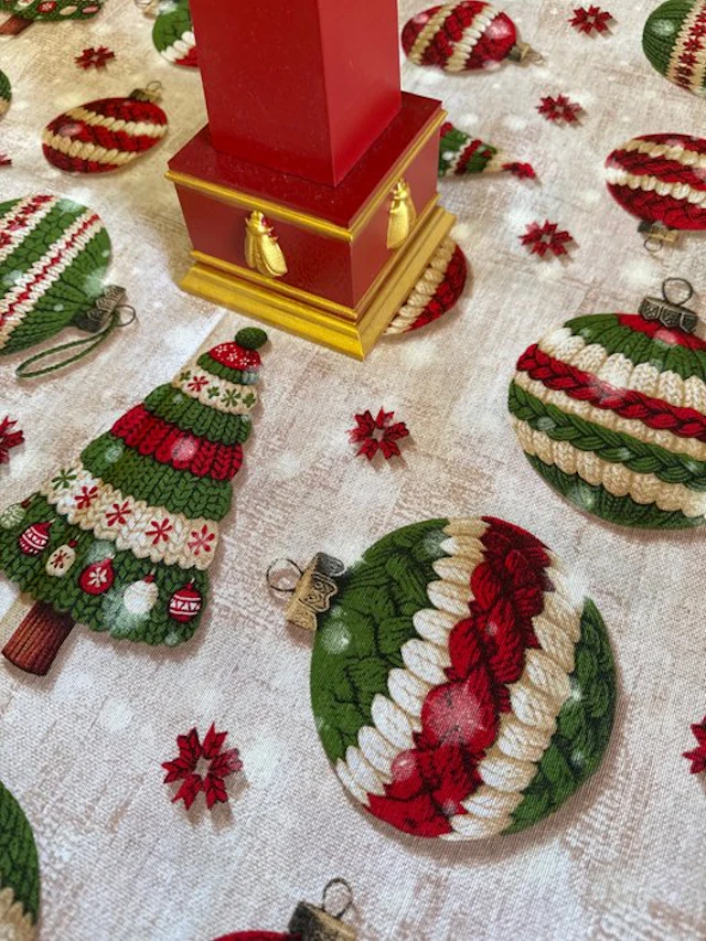 san leucio top quality - Exclusive Christmas fabric with...