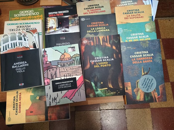 Cristina Cassar Scalia; Giorgio Scerbanenco; Maurizio De...