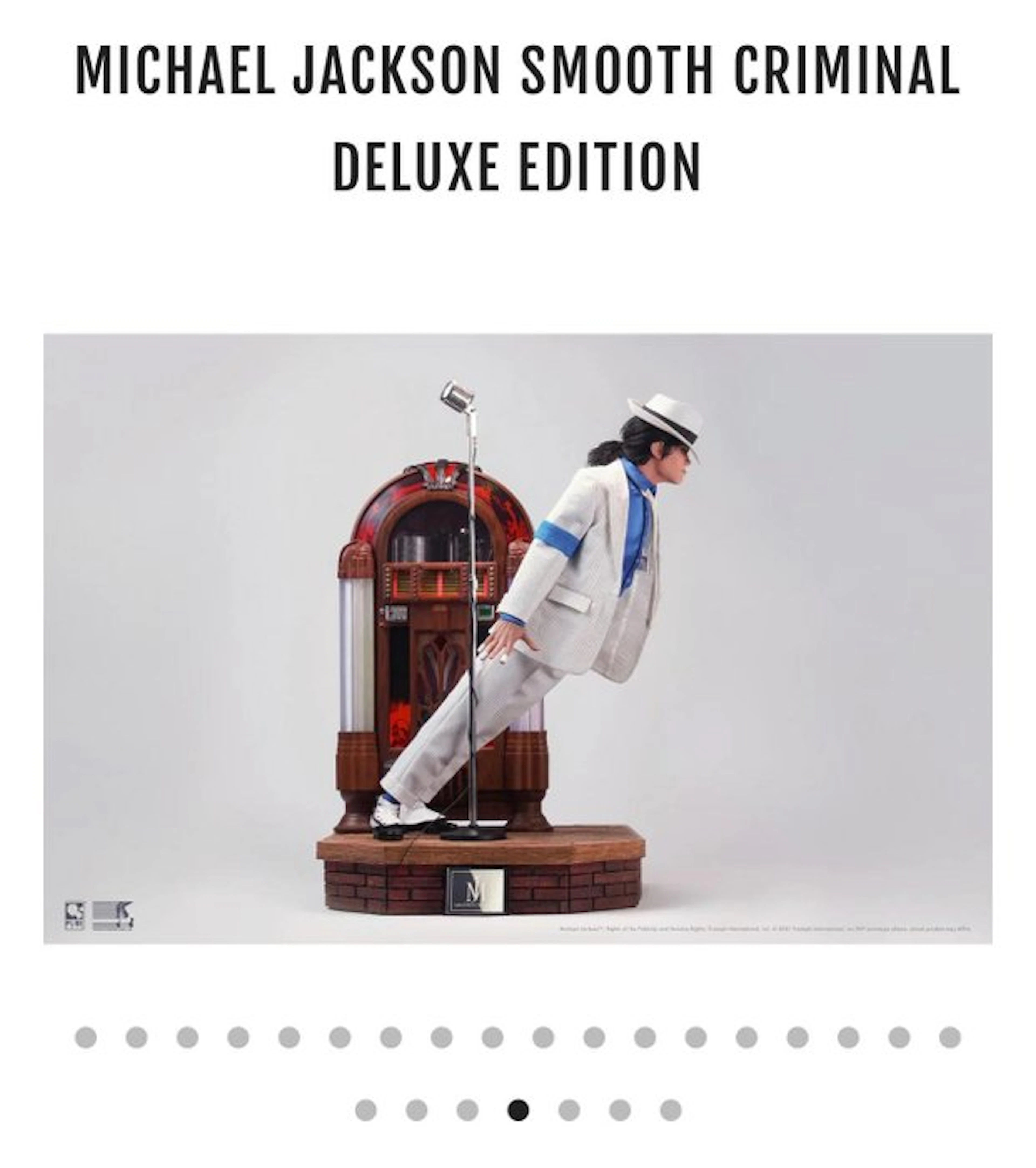 PureArts - Action figure Michael Jackson Smooth Criminal...