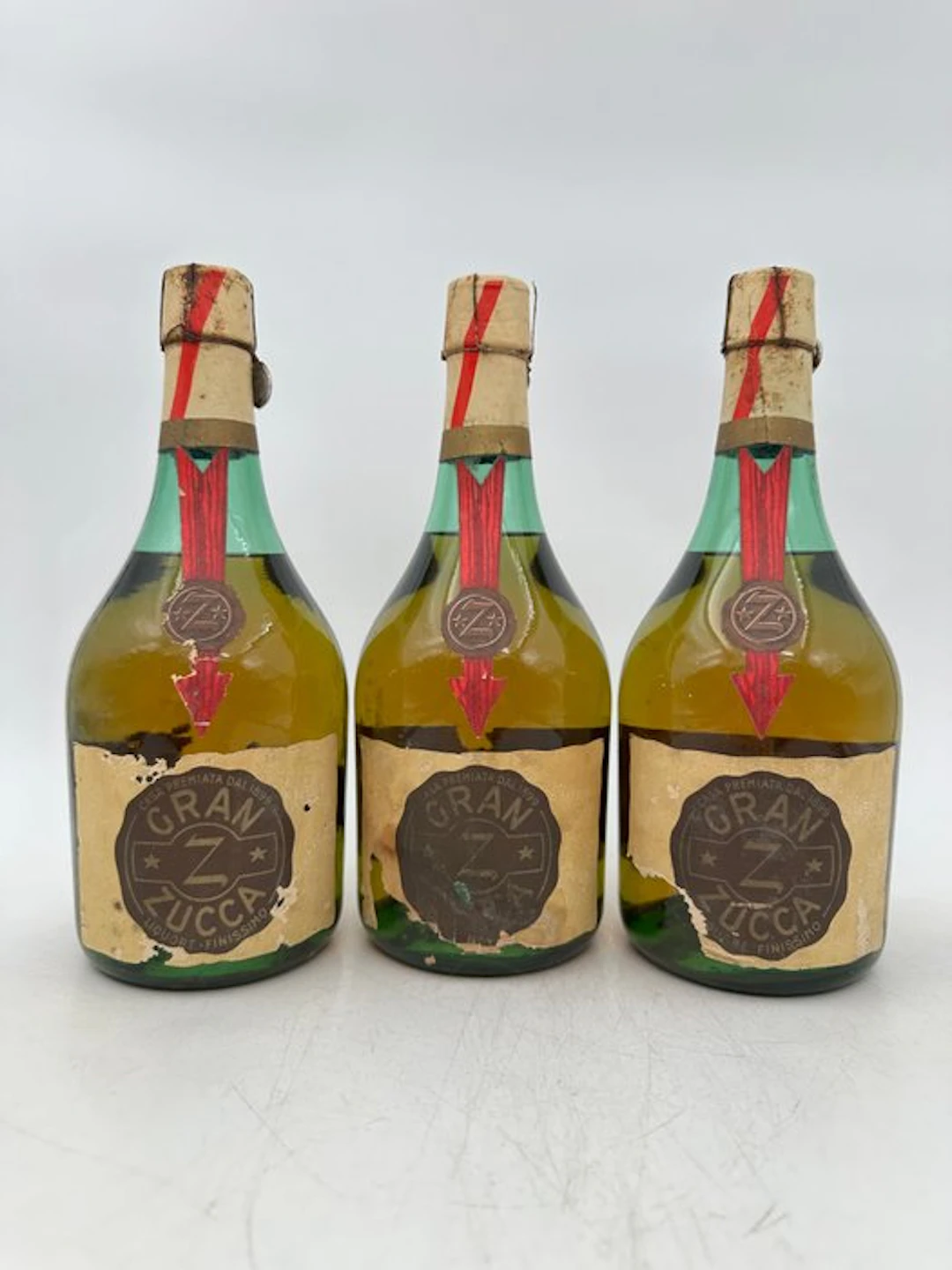 Gran Zucca - Liquore Finissimo - b. 1950s - 97cl - 3 bottles