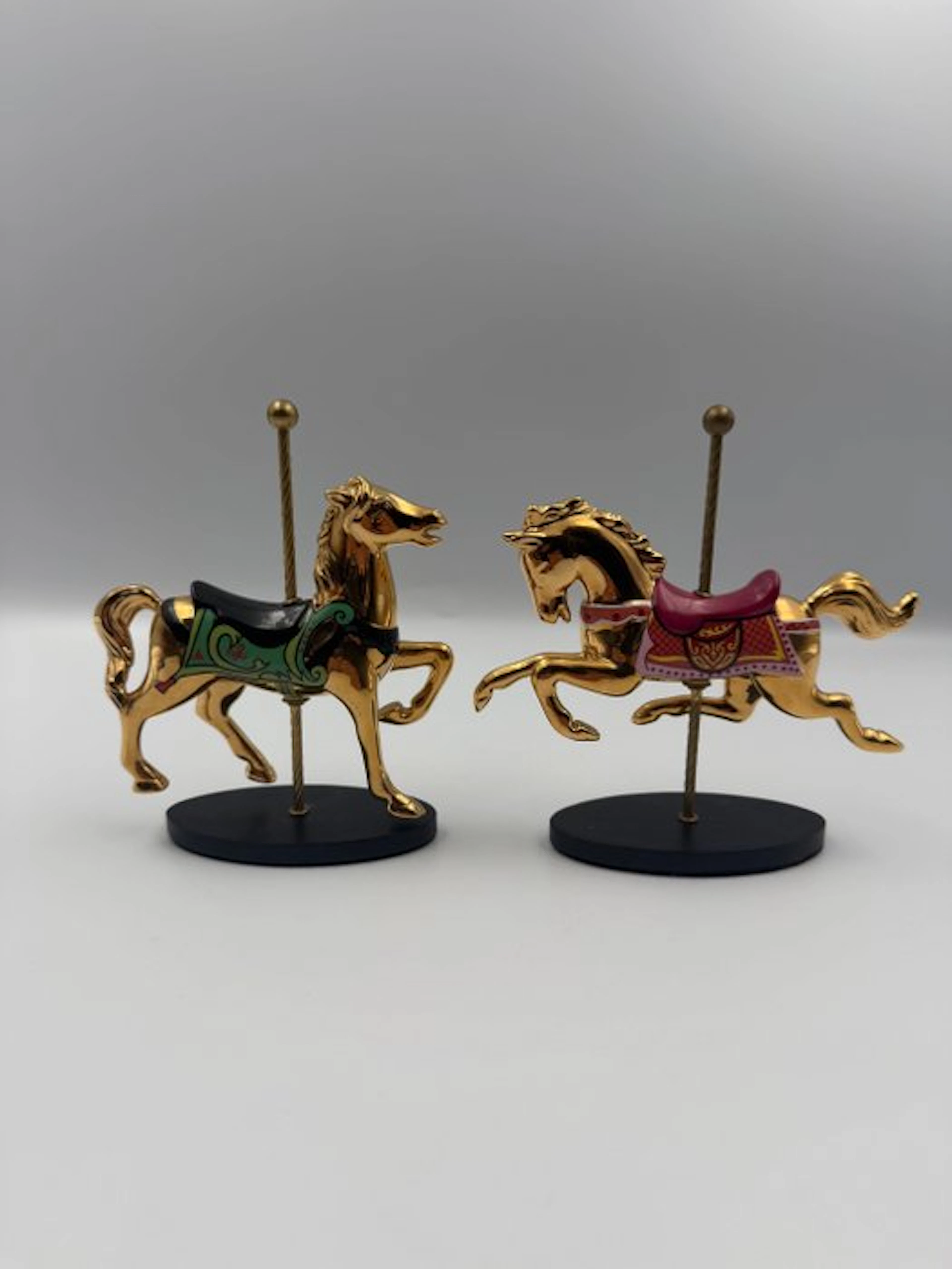Fabricant / Marque Lot de 2 chevaux de carrousel – House...