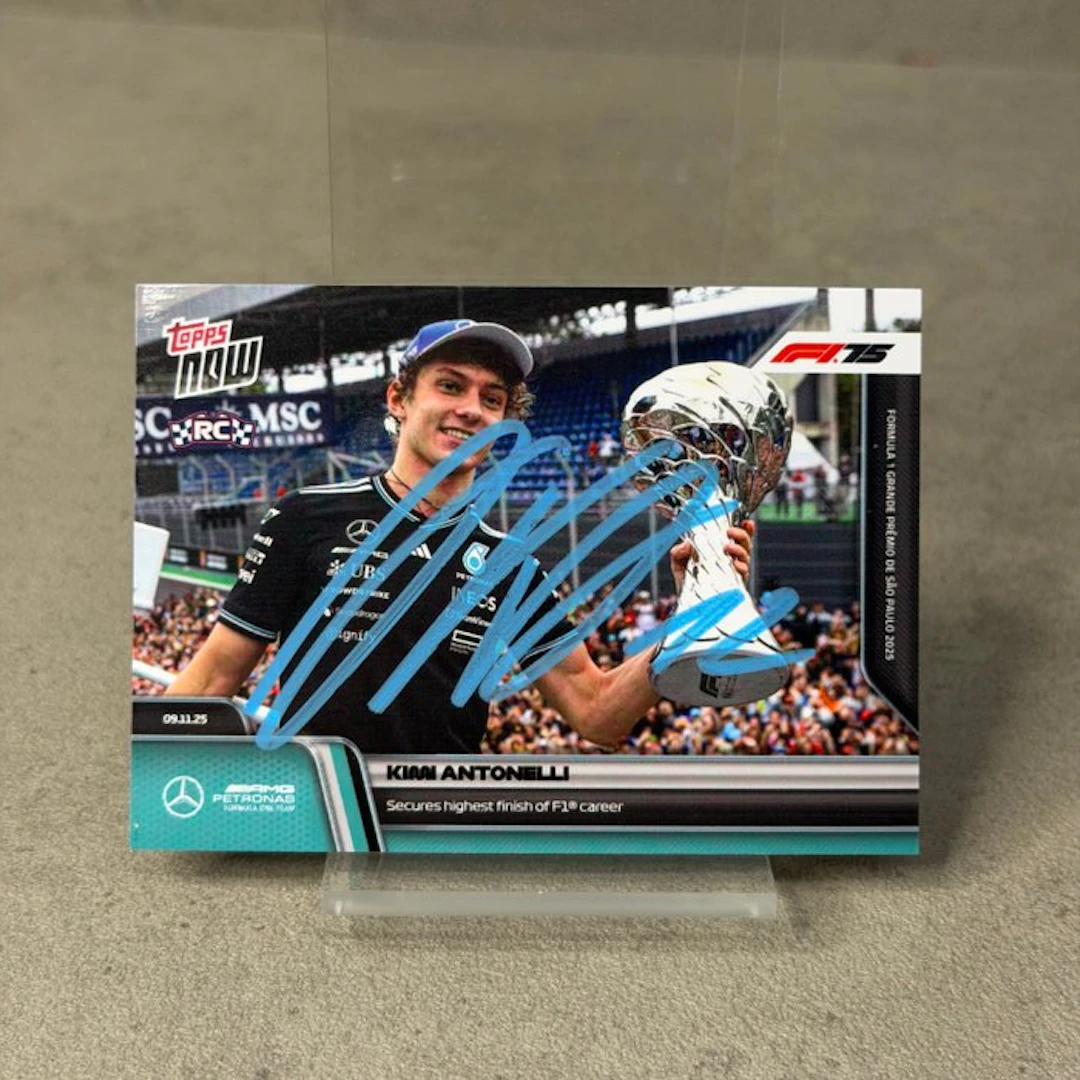 Mercedes - Topps Now - Secures highest finish of F1...