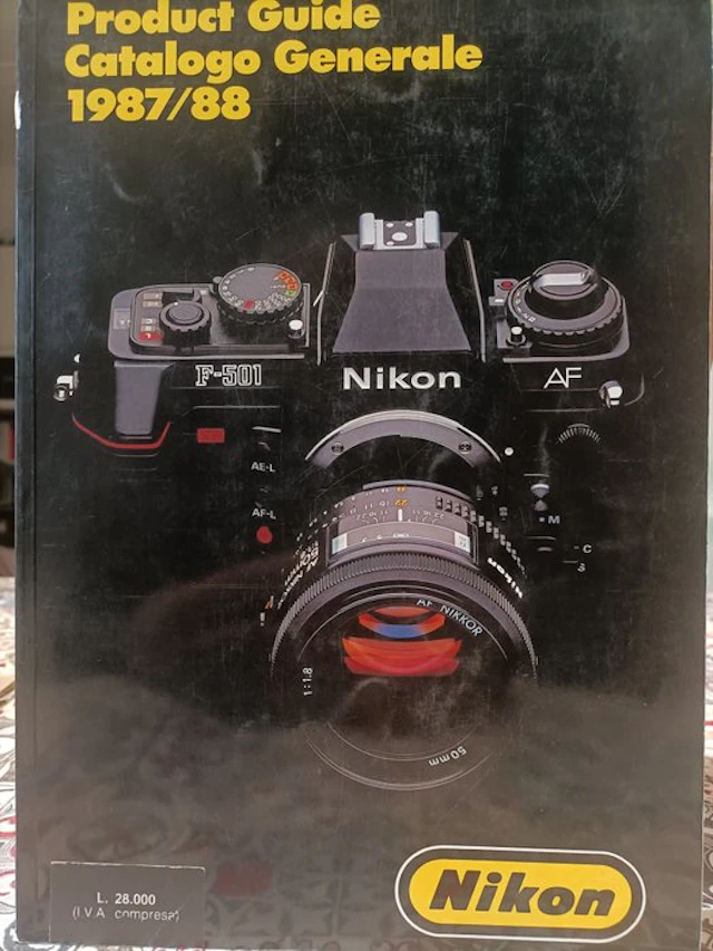 Nikon AG - Nikon Catalogo Generale/ Product Guide 1987/88 - 1987