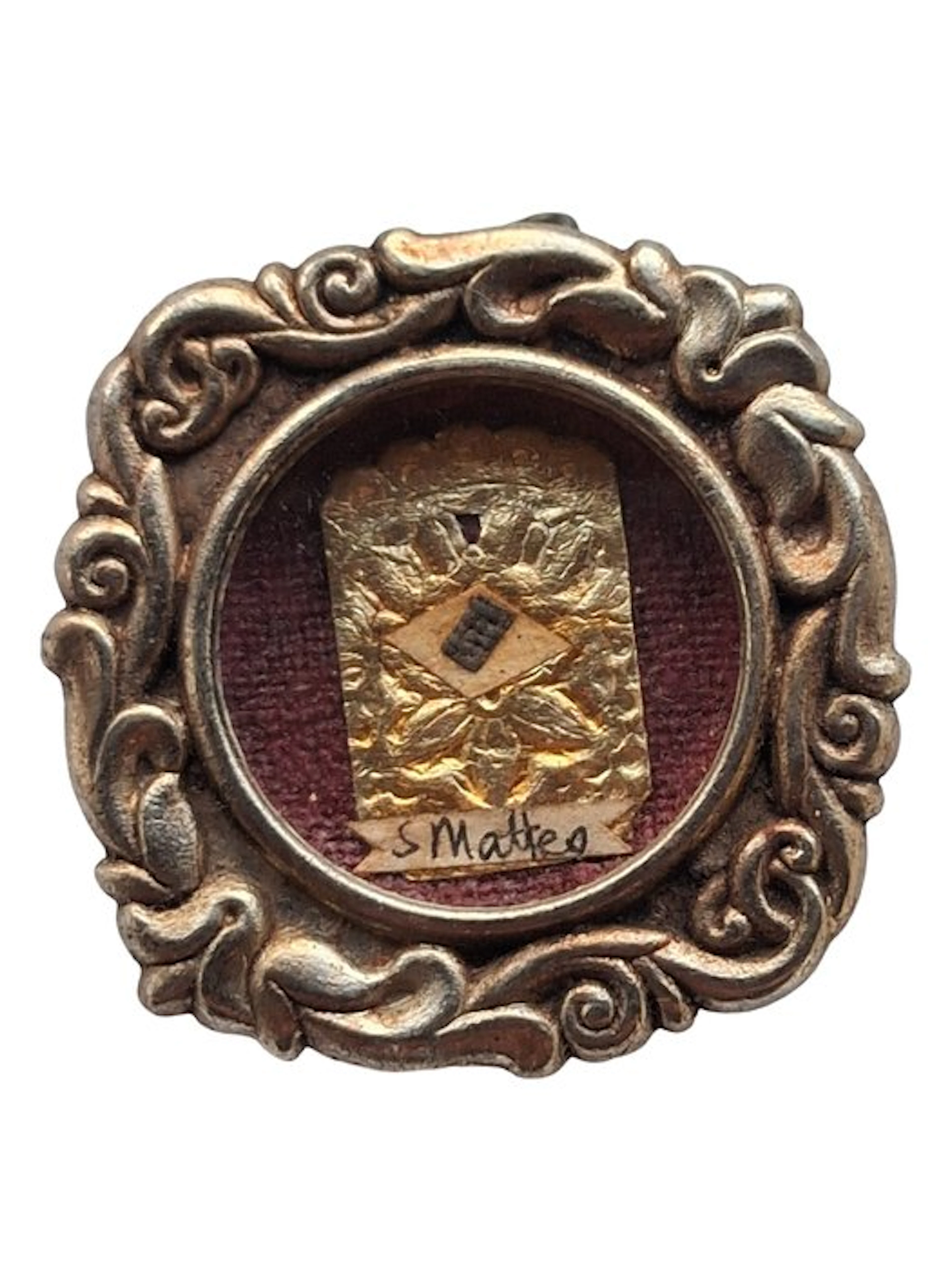 Reliquary - Alloy, Paper, Textile, Glass - 1990-2000 - Saint Matthew (Apostle)