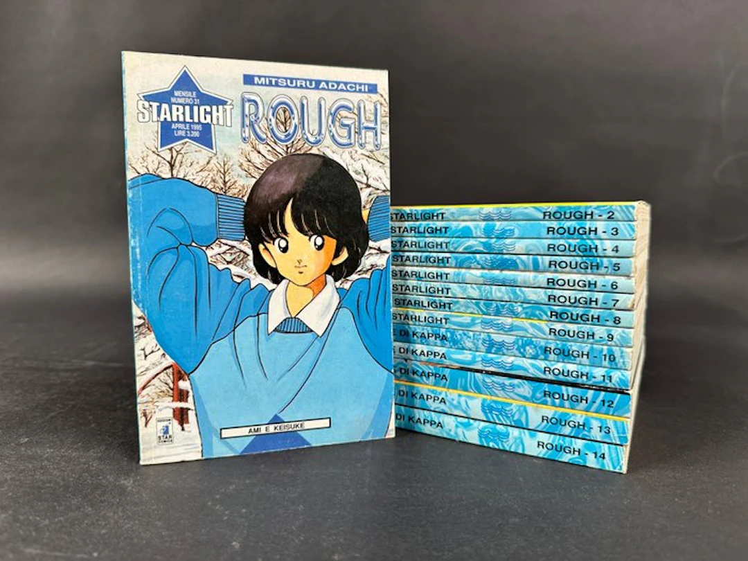 Rough nn. 1/14 Manga Serie Completa - 14 Album - First edition - 1995/1996