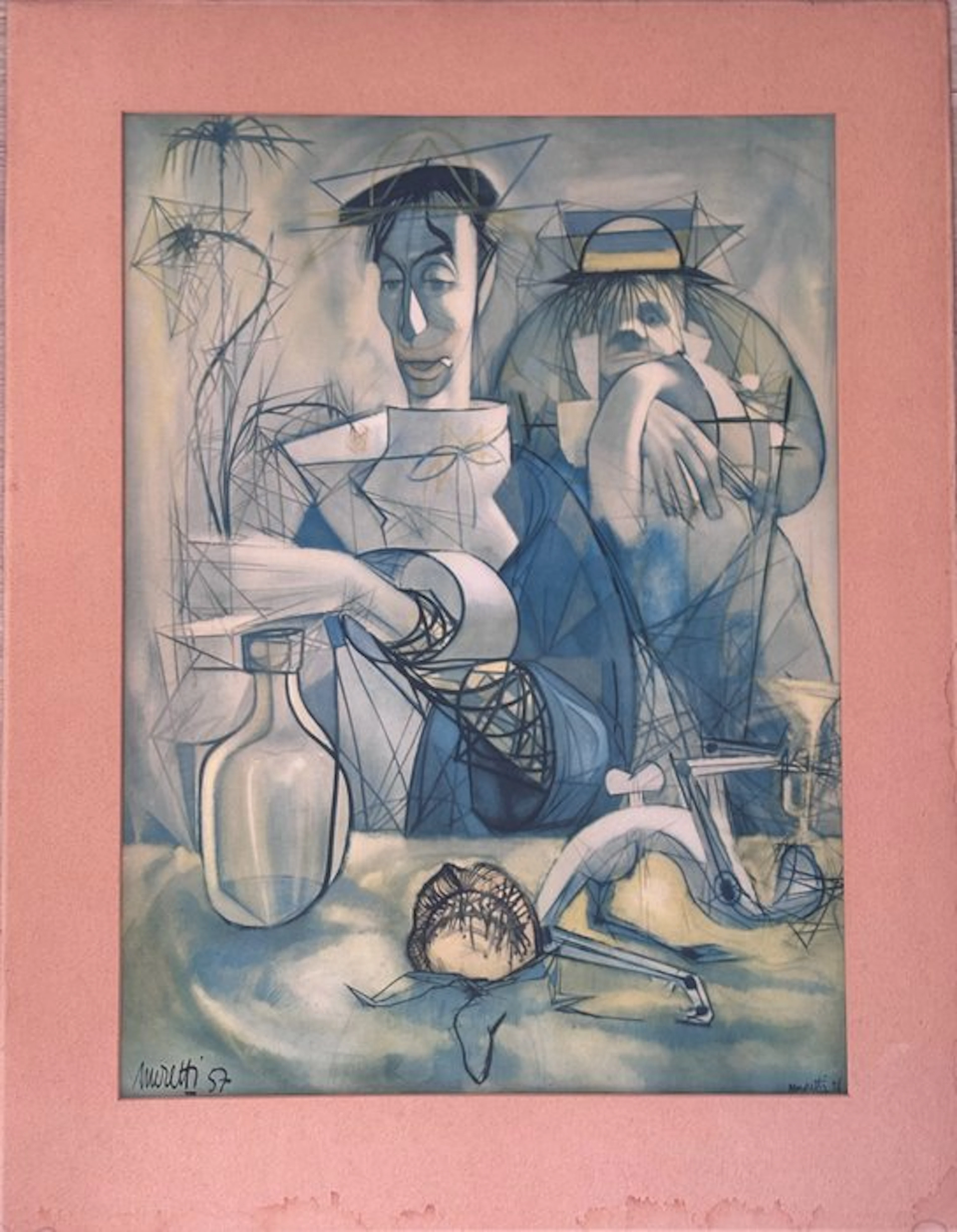 Raymond Moretti (1931–2005) - Les Clowns