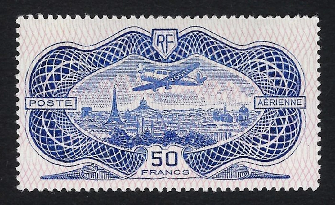 France 1936 - Airmail 50Fr Simoun - Yvert PA 15