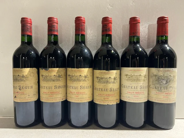 1998 2000 x 2 & 1997 x 3 Chateau Ségur - Haut-Médoc Cru...