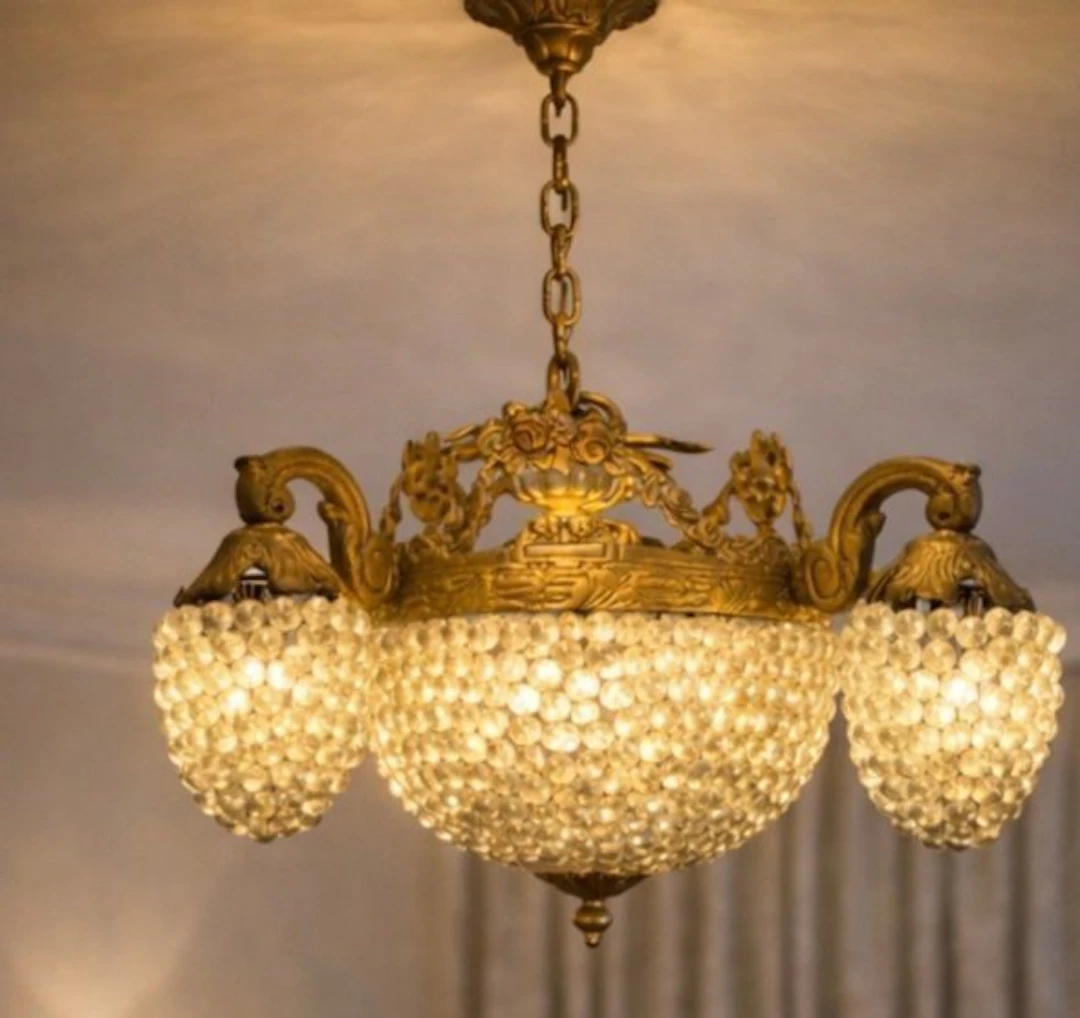 Pendant ceiling lamp - Murano glass - Murano style chandelier