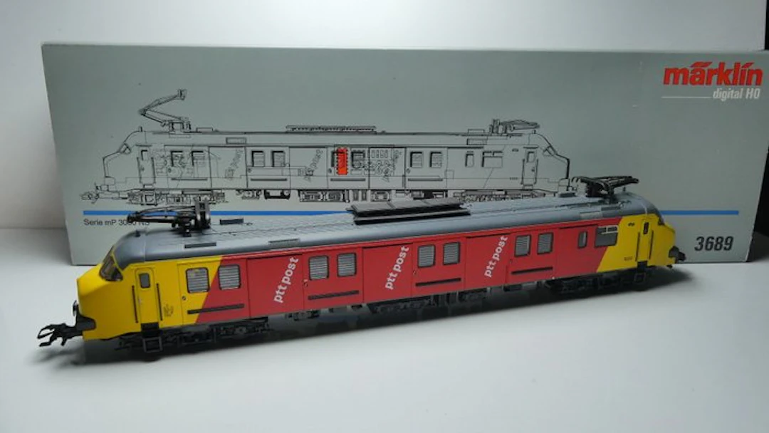 Märklin H0 - 3689 - Electric locomotive (1) - Motorpost MP3000 - NS