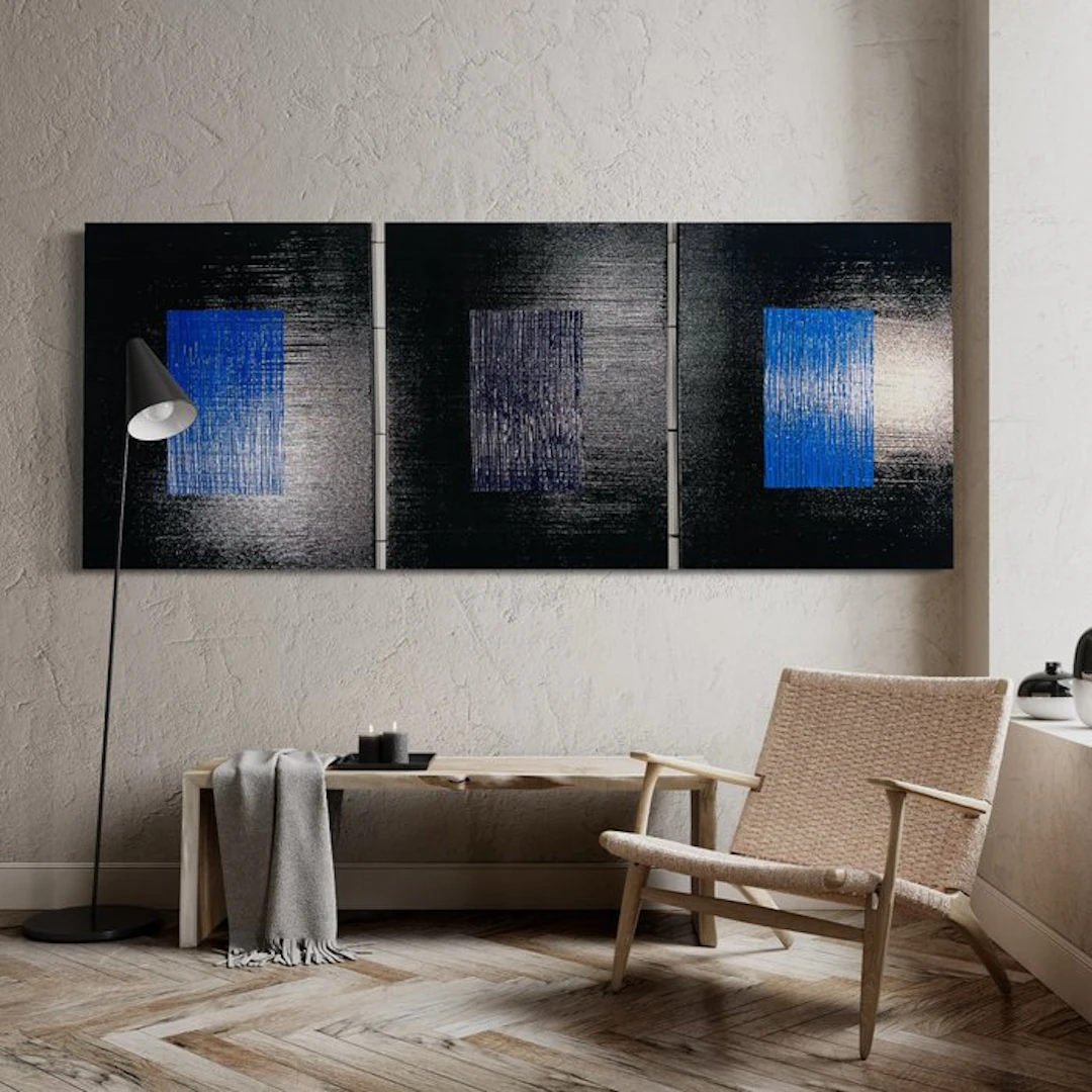 Ronan Martin - Shades of Blue - XXL - NO RESERVE PRICE