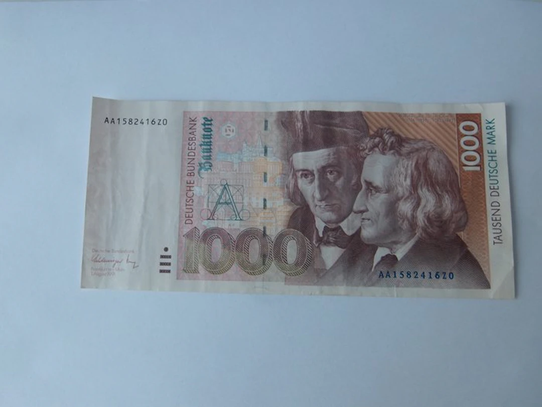Germany, Federal Republic. - 1000 Mark - 1991 - Pick 44a