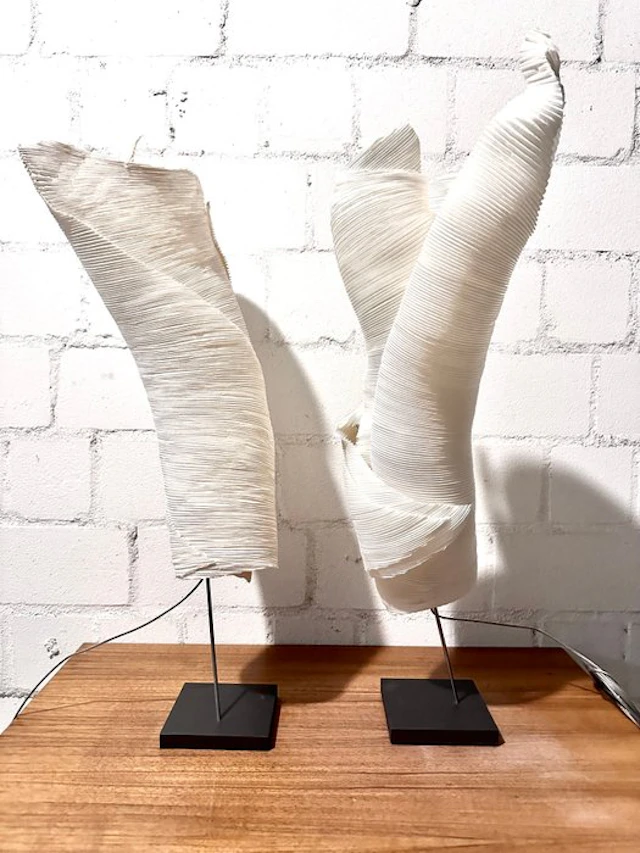 Ingo Maurer - Table lamp (2) - Ysmen - Paper, Metal
