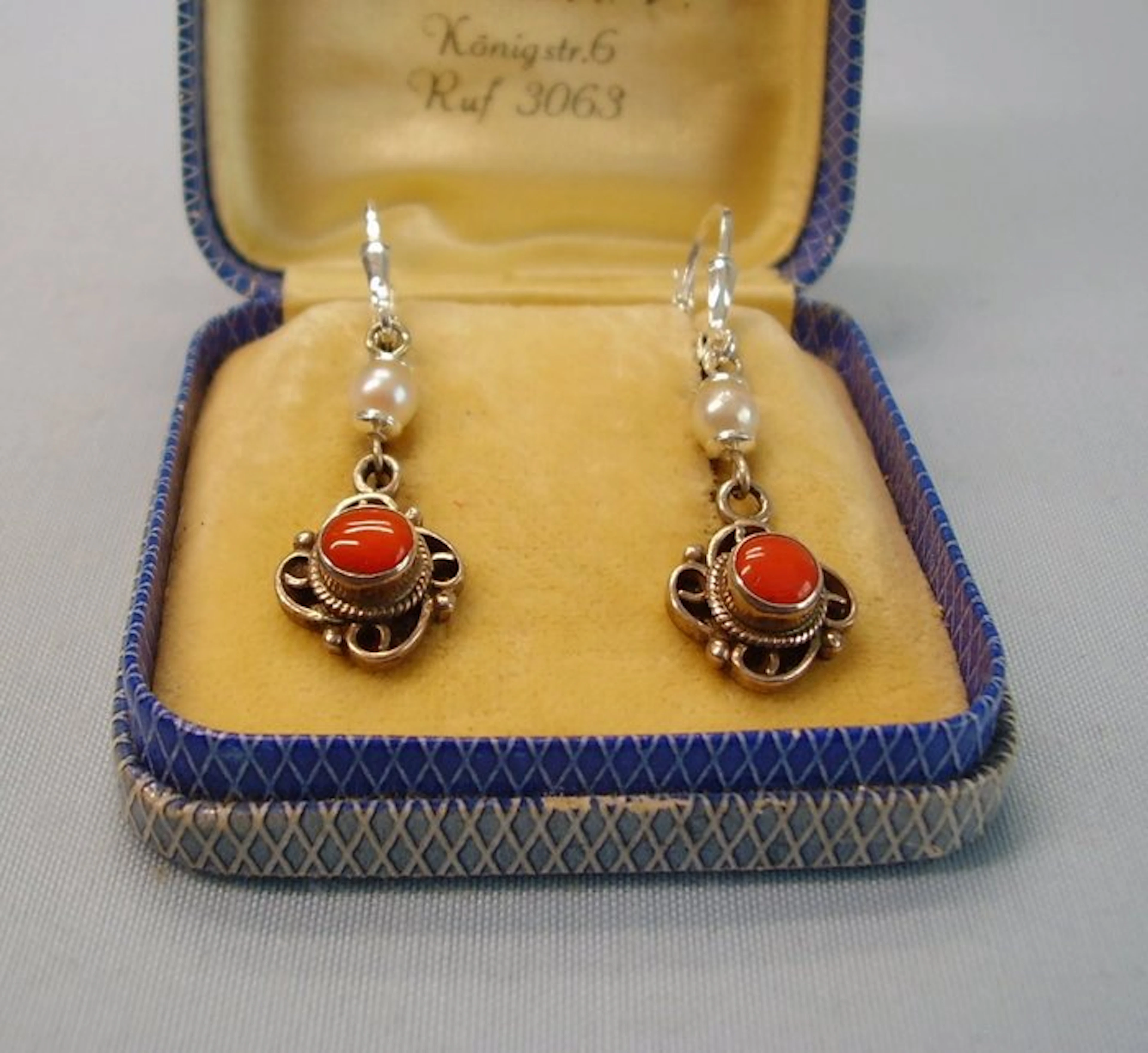 No reserve price - Earrings Silver - 1.60ct