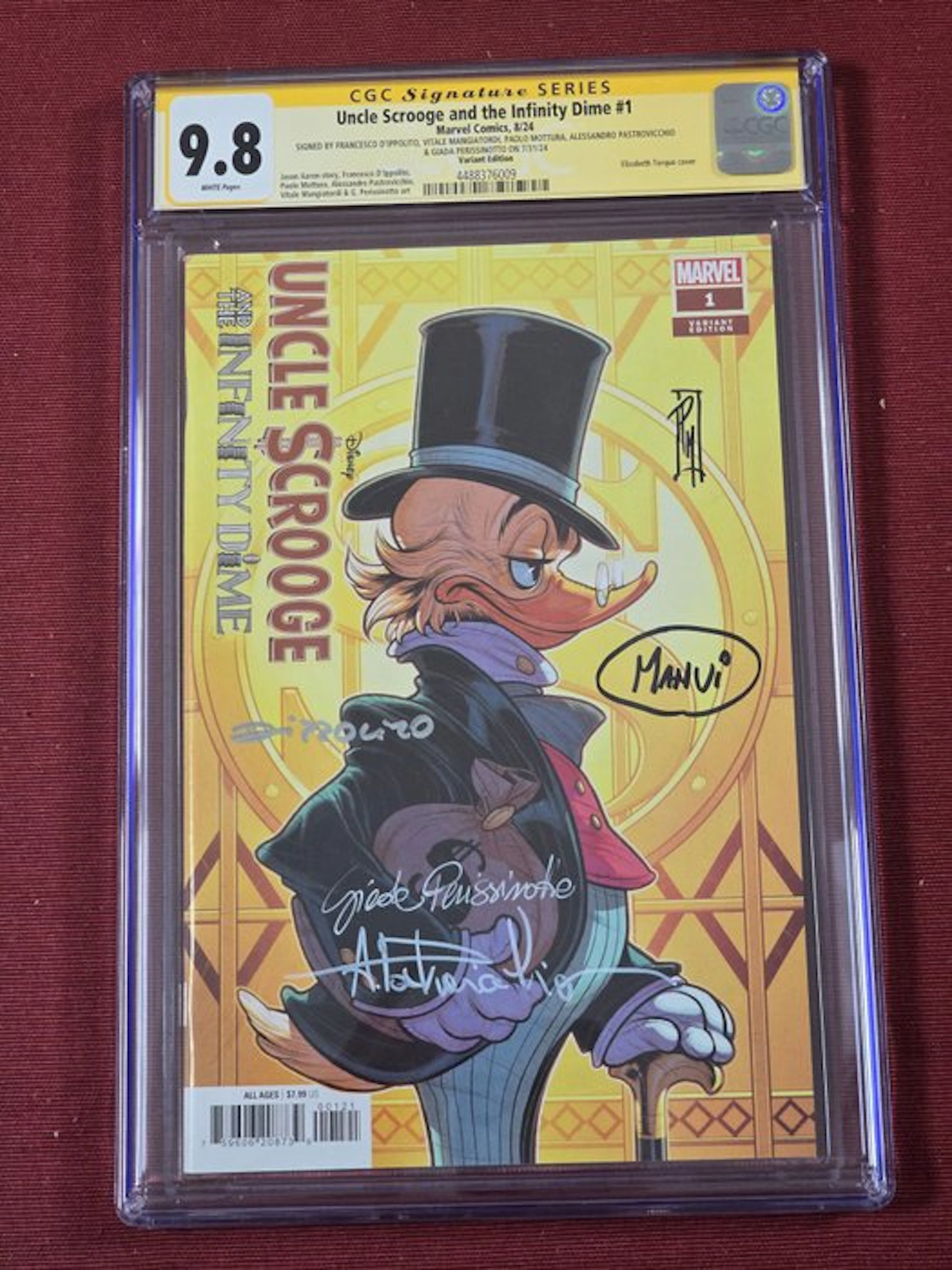 Uncle Scrooge and the Infinity Dime #1 - Elizabeth Torque...