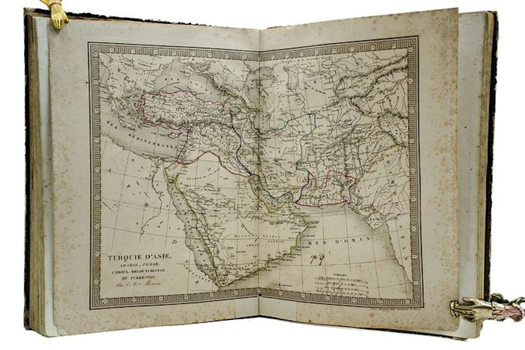 Delamarche - Atlas de la Géographie ancienne, du moyen-âge et moderne - 1841