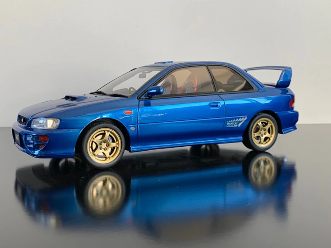 Otto Mobile 1:18 - Model sports car - Subaru Impreza WRX Limited (GC8) - type R