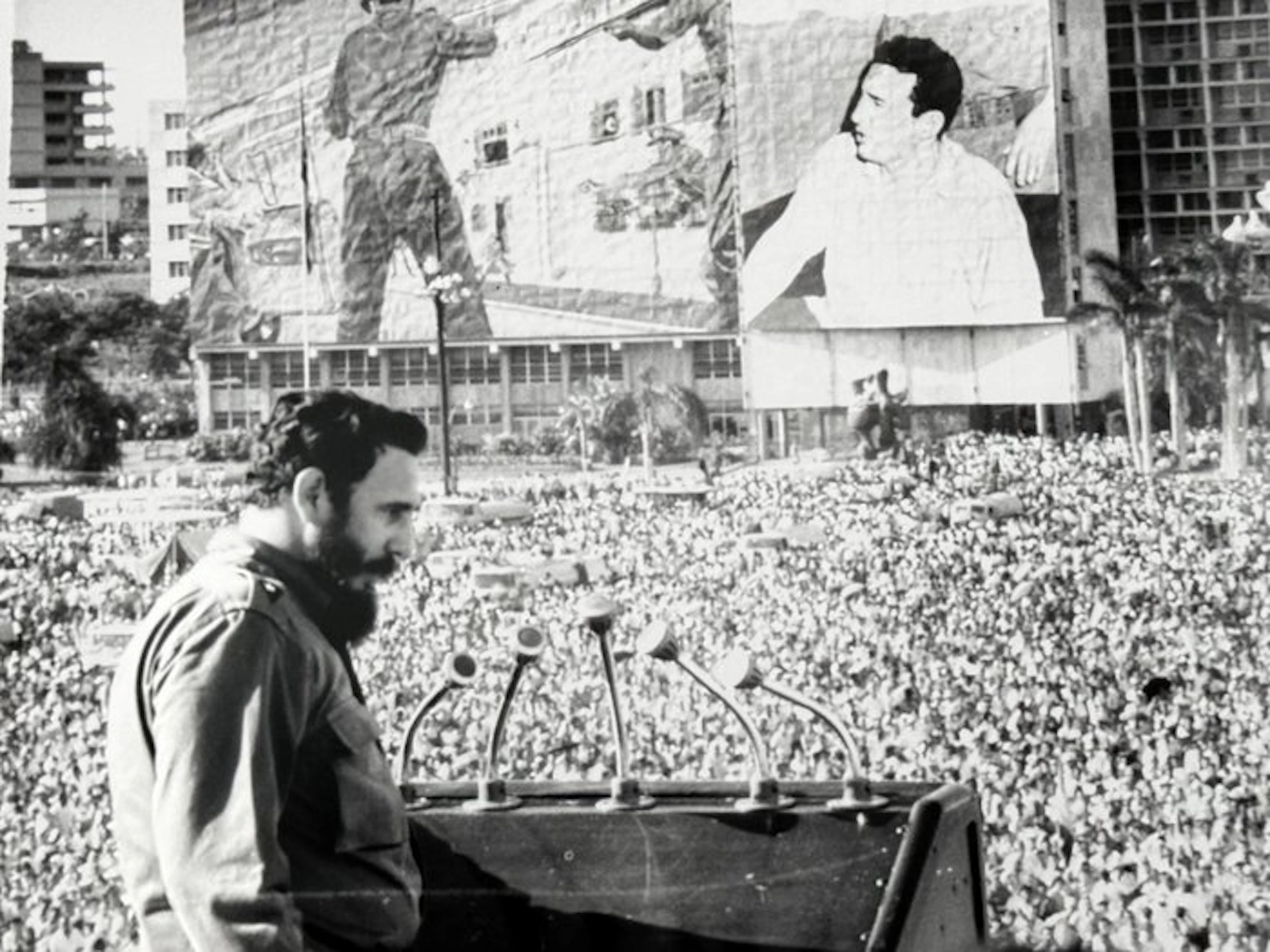 Alberto Korda (1928–2001) - Discurso de Fidel Castro en Plaza de la Revolucion